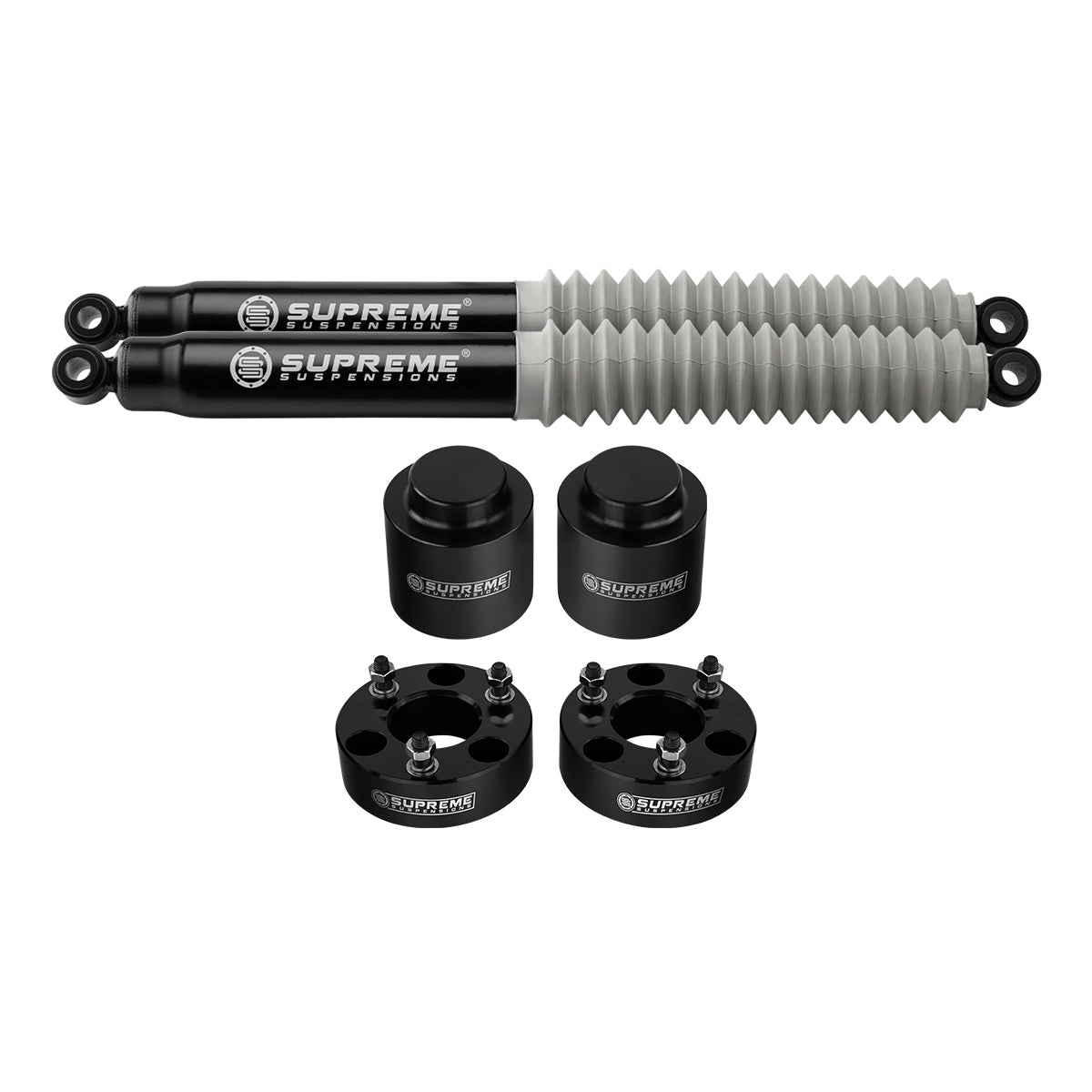 2009-2019 Dodge Ram 1500 Full Suspension Lift Kit with Rear MAX Performance Shocks 4WD Front Lift 3" + Rear Lift 3"