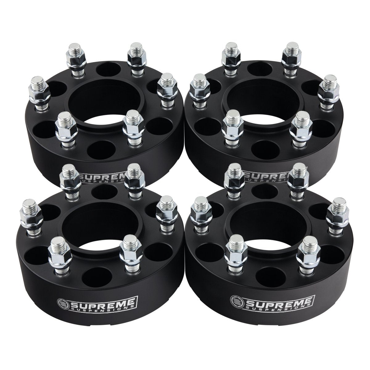 2005 - 2012 Nissan Pathfinder Hub Centric Wheel Spacers 2WD / 4WD (x4) Pieces Black 1.5"