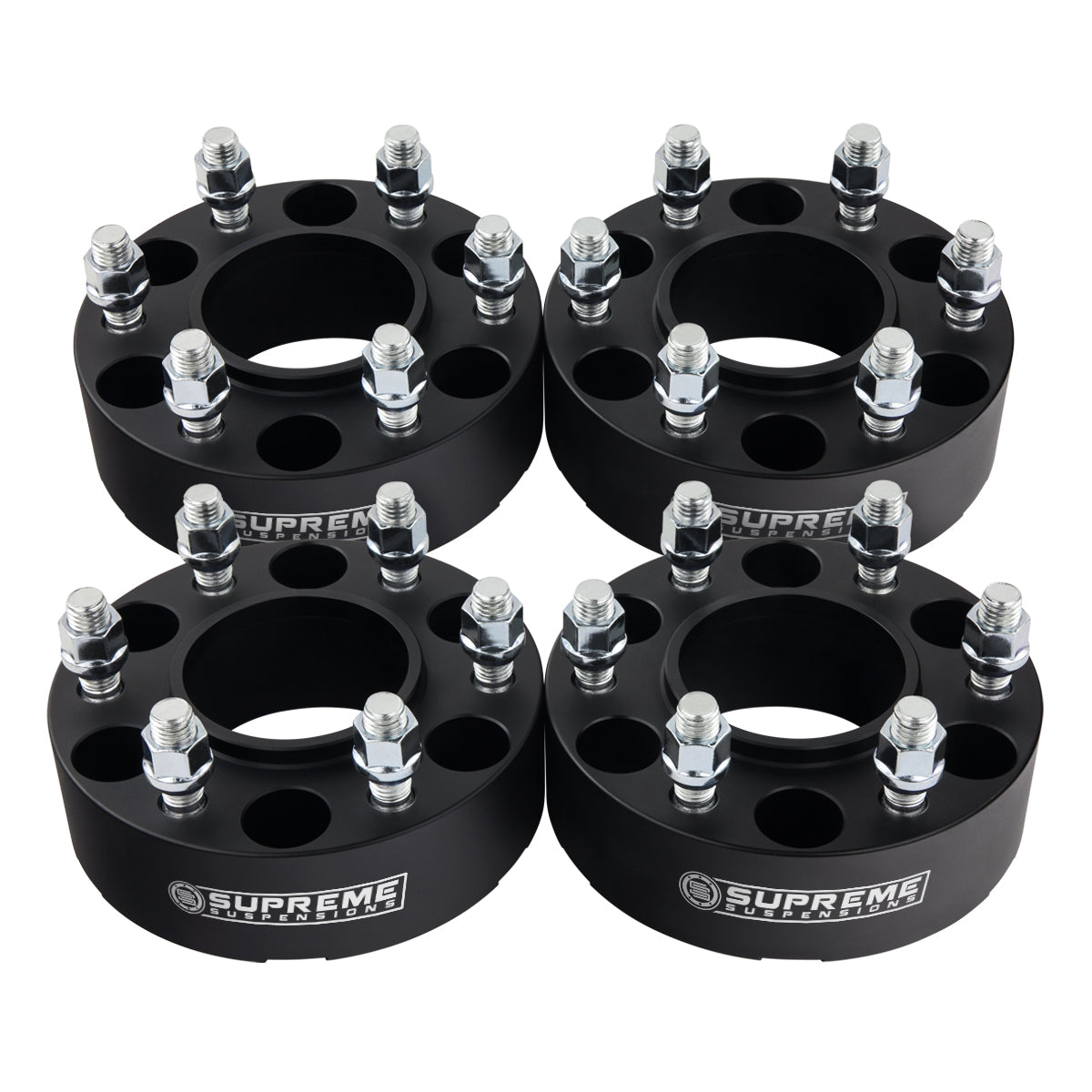 2000-2006 Toyota Tundra 2wd 4wd Wheel Spacers (Hub Centric) Black (x4) Piece 2" Spacer