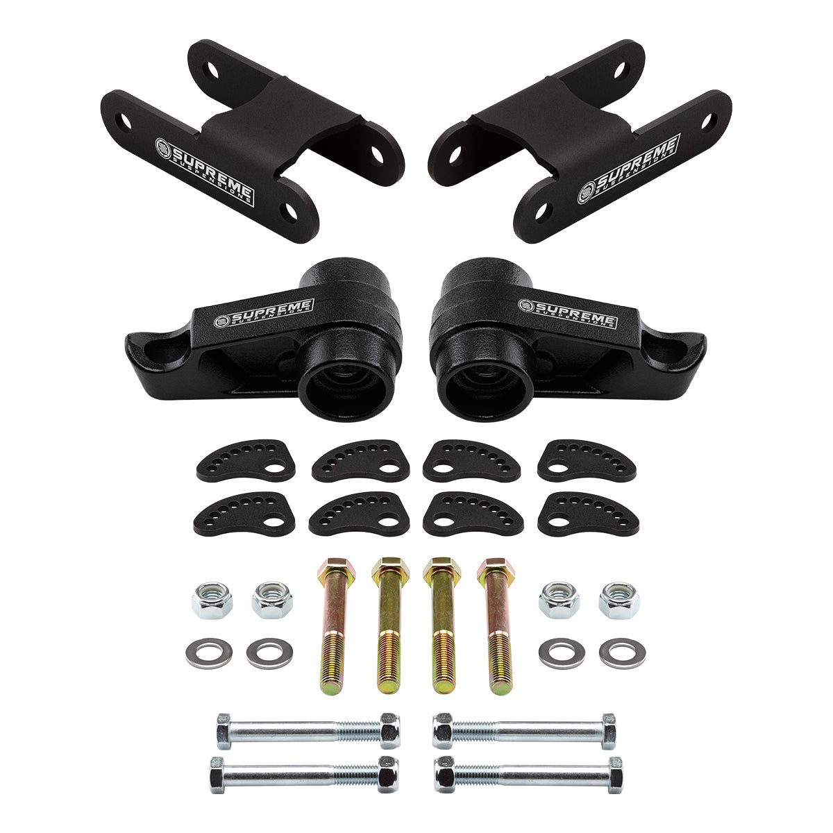 2004-2012 GMC Canyon 1-3" Front + 2" Rear Lift Includes Camber/Caster Alignment & Lockout Kit