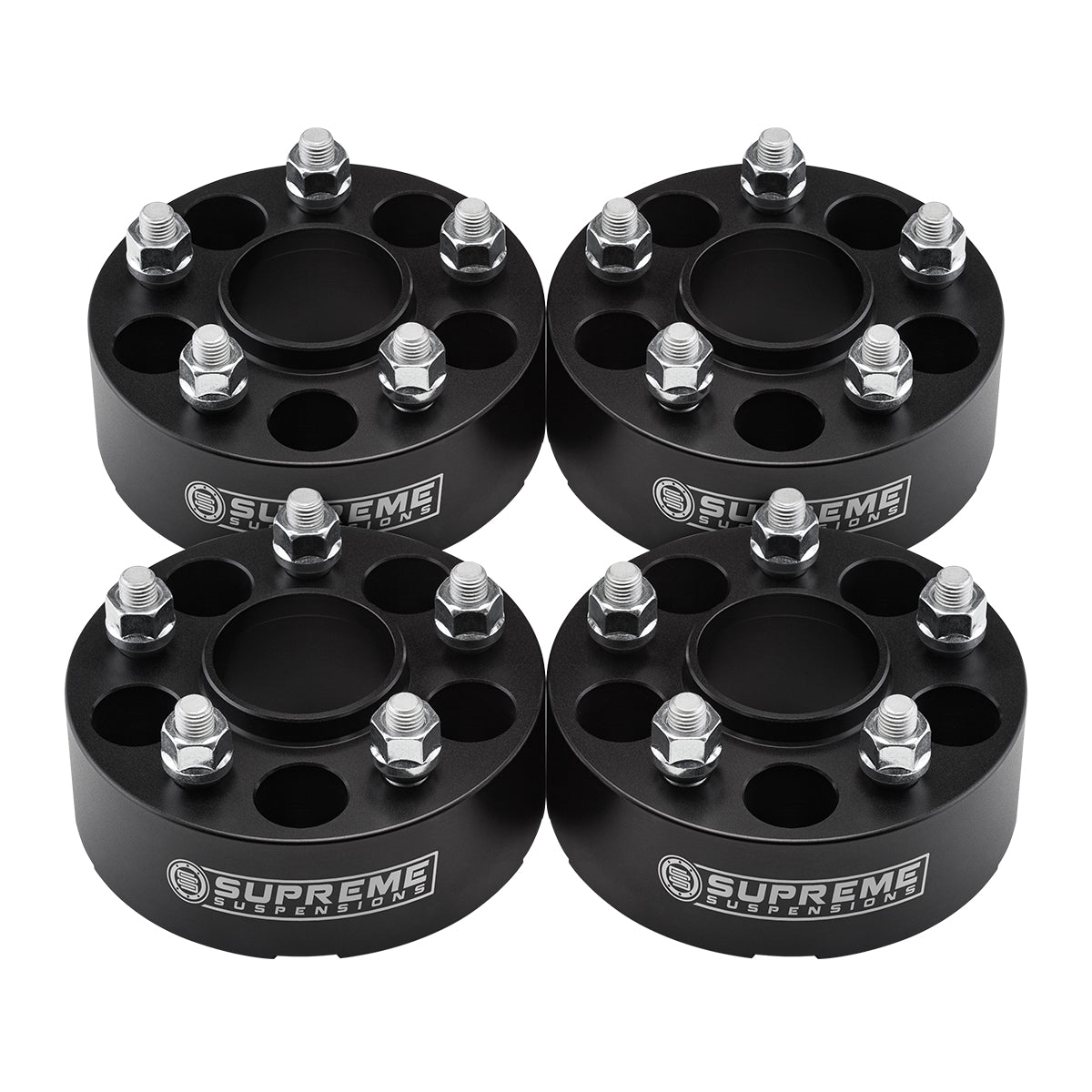 2021-2022 Ford Bronco Sport Hub Centric Wheel Spacers: 5 x 108mm Bolt Pattern / M12 x 1.5 Studs / 63.4mm Center Bore Spacer Thickness 1.5" 4 Piece Set