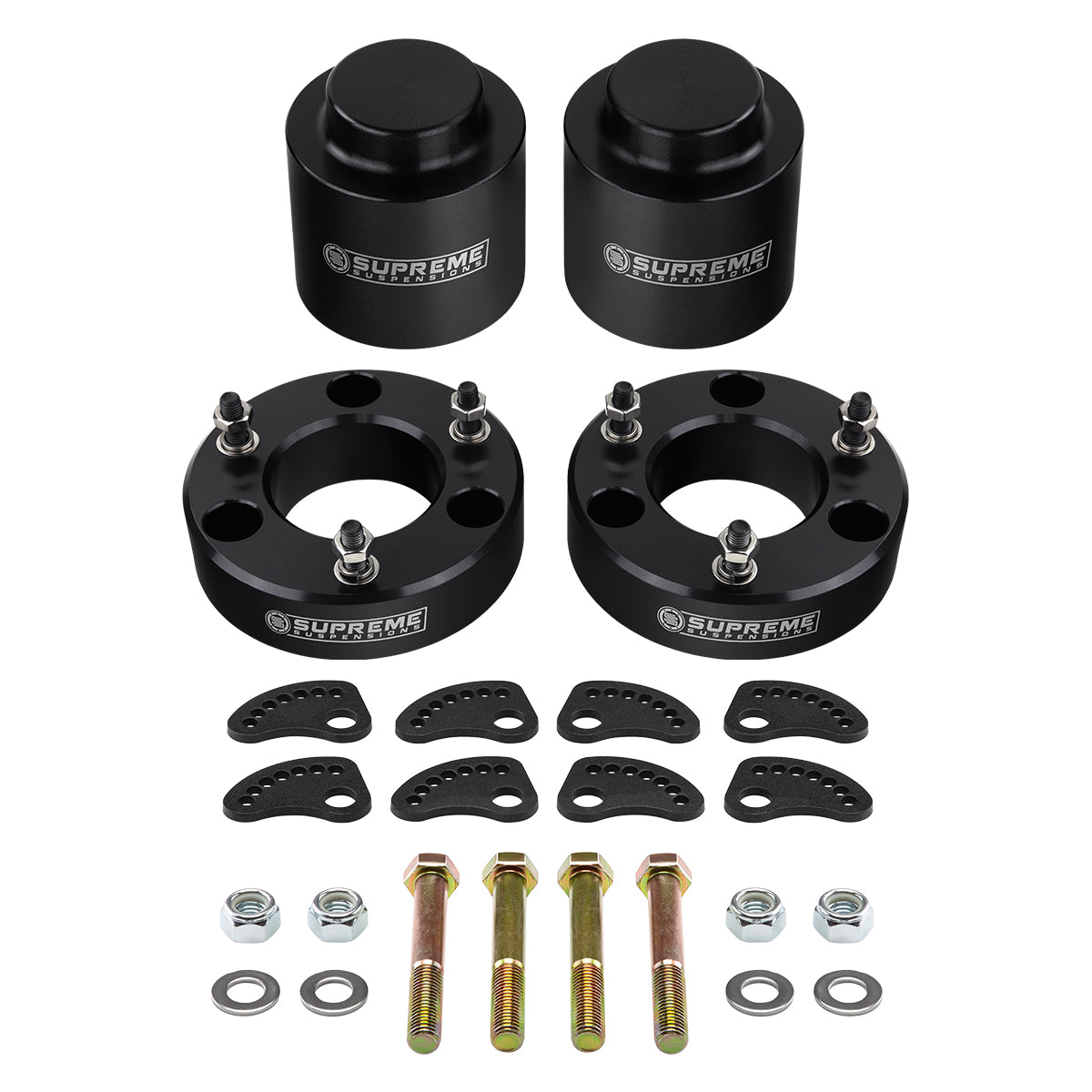 2007-2013 Chevrolet Avalanche 1500 6-Lug Full Lift Kit With Upper Arm Camber/Caster Alignment Kit Front 3" + Rear 3"