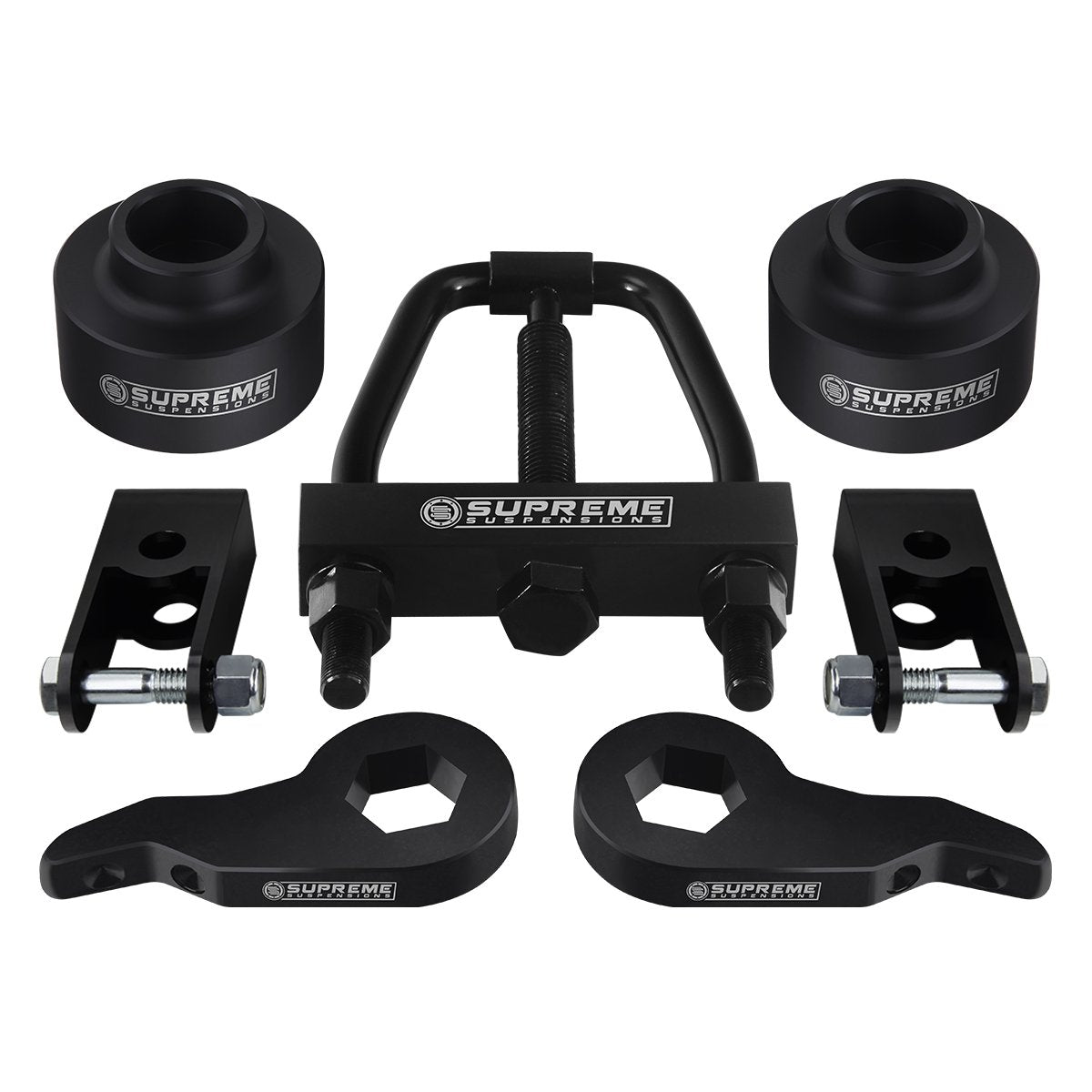 2000-2006 Chevy Suburban 1500 Full Suspension Lift Kit 4WD 4x4 Delrin Composite + Rear Lift 2"