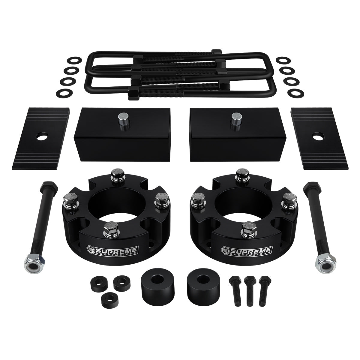 2015-2021 Toyota Tundra TRD PRO Full Suspension Lift Kit, Diff Drop & Axle Shims 4WD 4x4 Front Lift 2" + Rear Lift 1"