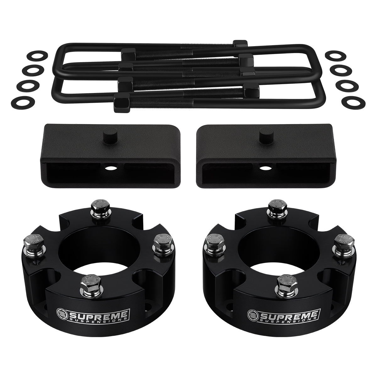 2015-2021 Toyota Tundra TRD PRO Full Suspension Lift Kit 2WD 4WD / SUPREME'S NEW HD STEEL LIFT BLOCKS! Front Lift 2" + Rear Lift 1.5"