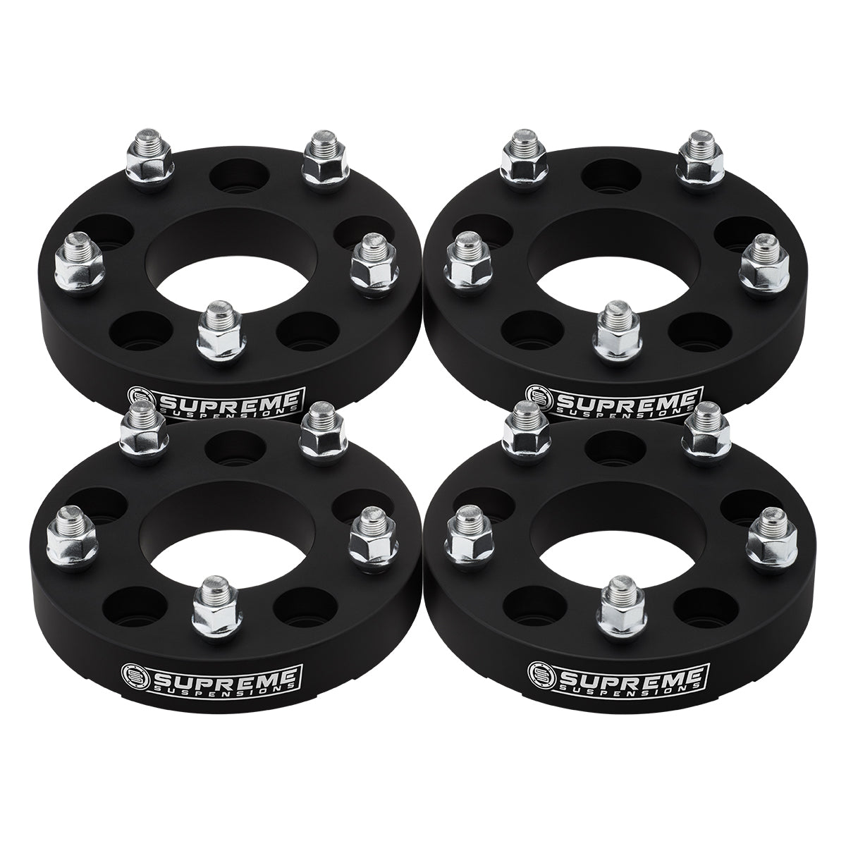 1.25" Wheel Adapters (5 X 139.7MM TO 5 X 127MM) For 1994-2001 Dodge Ram 1500 x4 Spacers Wheel Spacer Black