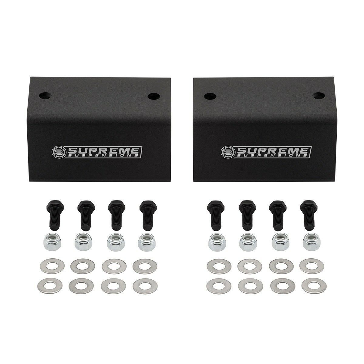 2006-2008 Dodge Ram 1500 Mega Cab Rear Steel Bump Stop Relocation Spacer Kit 4WD