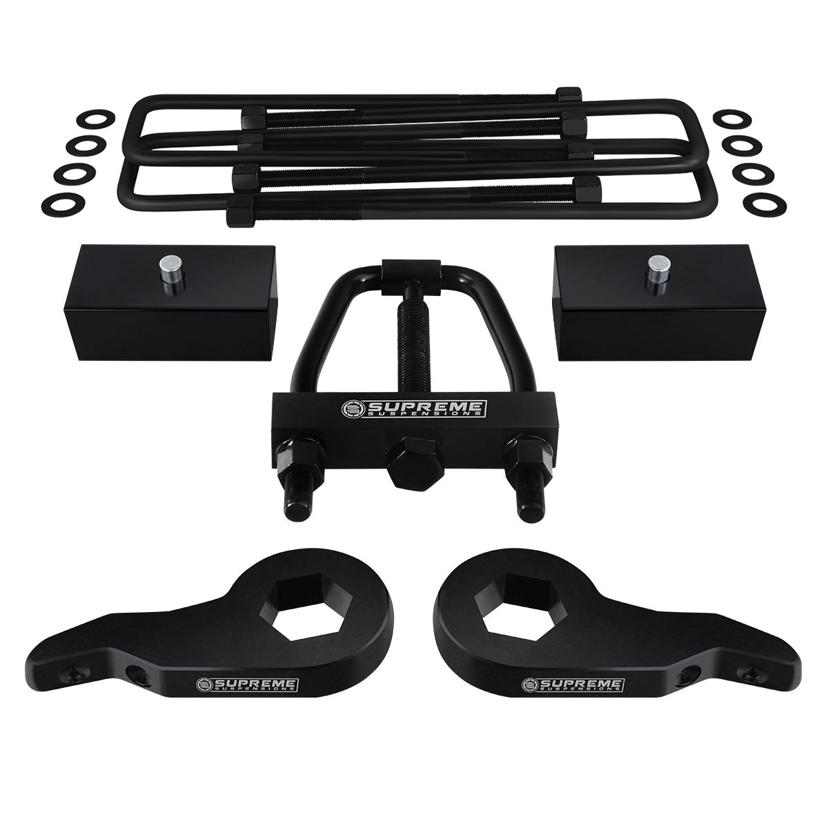 1999-2007(Classic) Chevy Silverado 1500 Full Suspension Lift Kit & Install Tool 4WD 4x4 Front Lift 1" - 3" + Rear Lift 1.5"