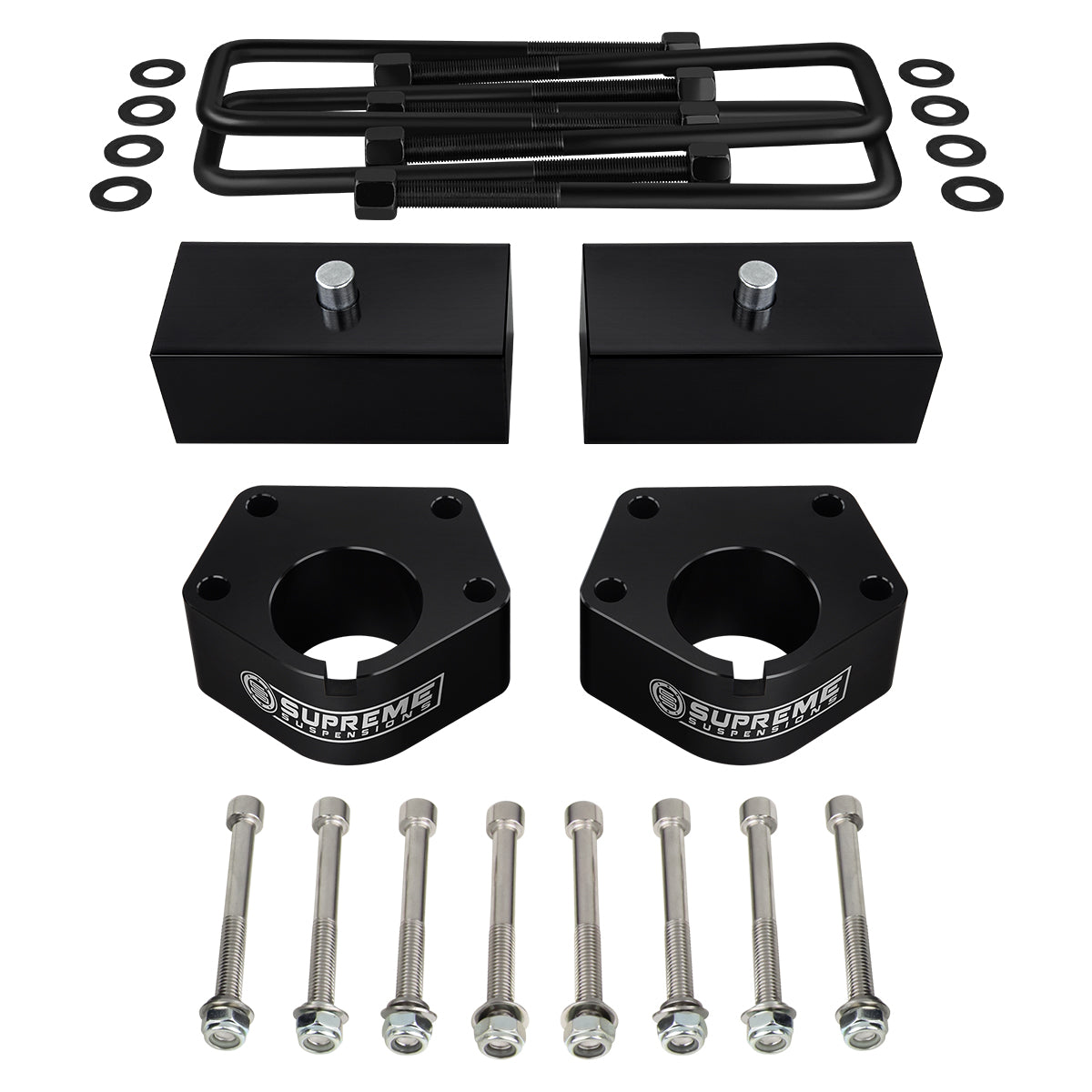 1986-1995 Toyota IFS Pickup Full Suspension Lift Kit 4WD 4x4 Front Lift 2" + Rear Lift 1.5"