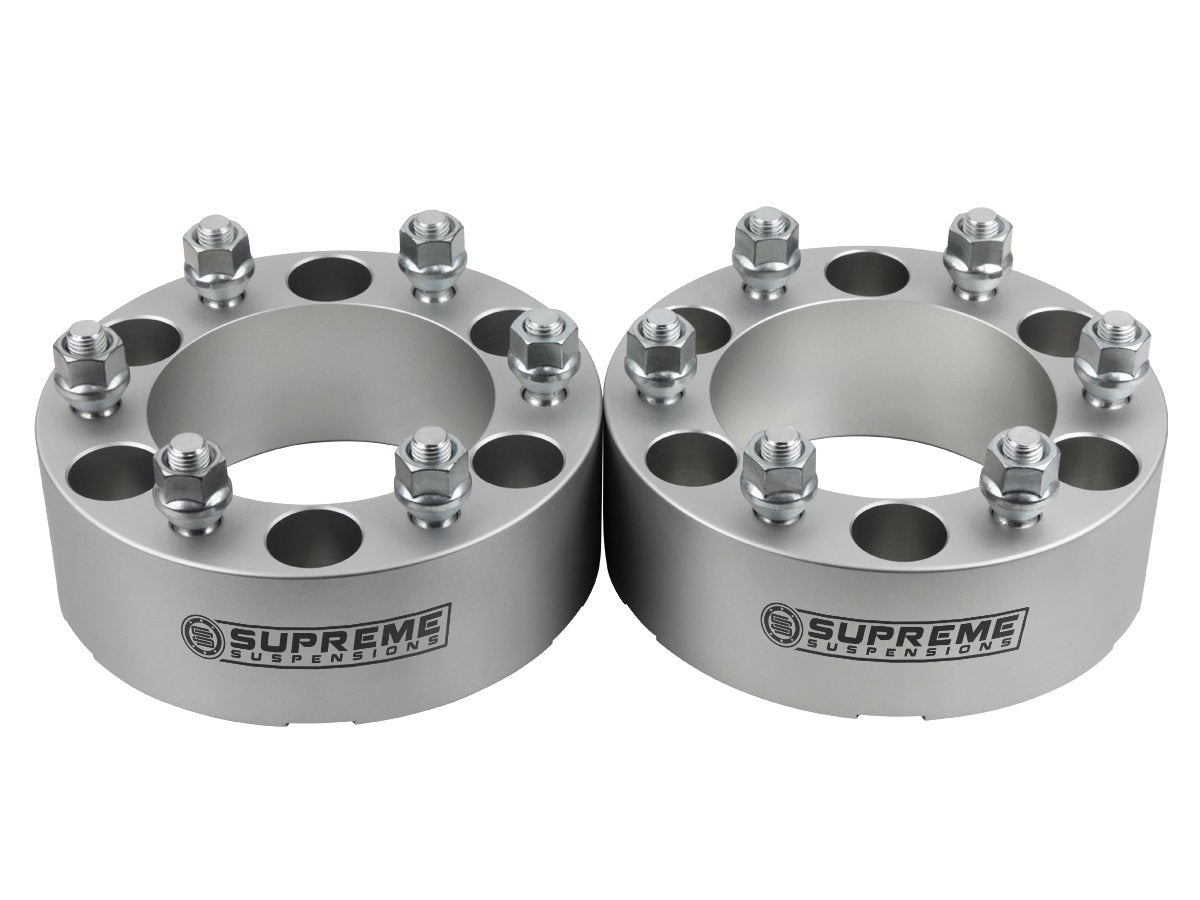 2007-2014 Toyota FJ Cruiser 2wd 4wd Wheel Spacers (Hub Centric) Silver (x2) Piece 2" Spacer