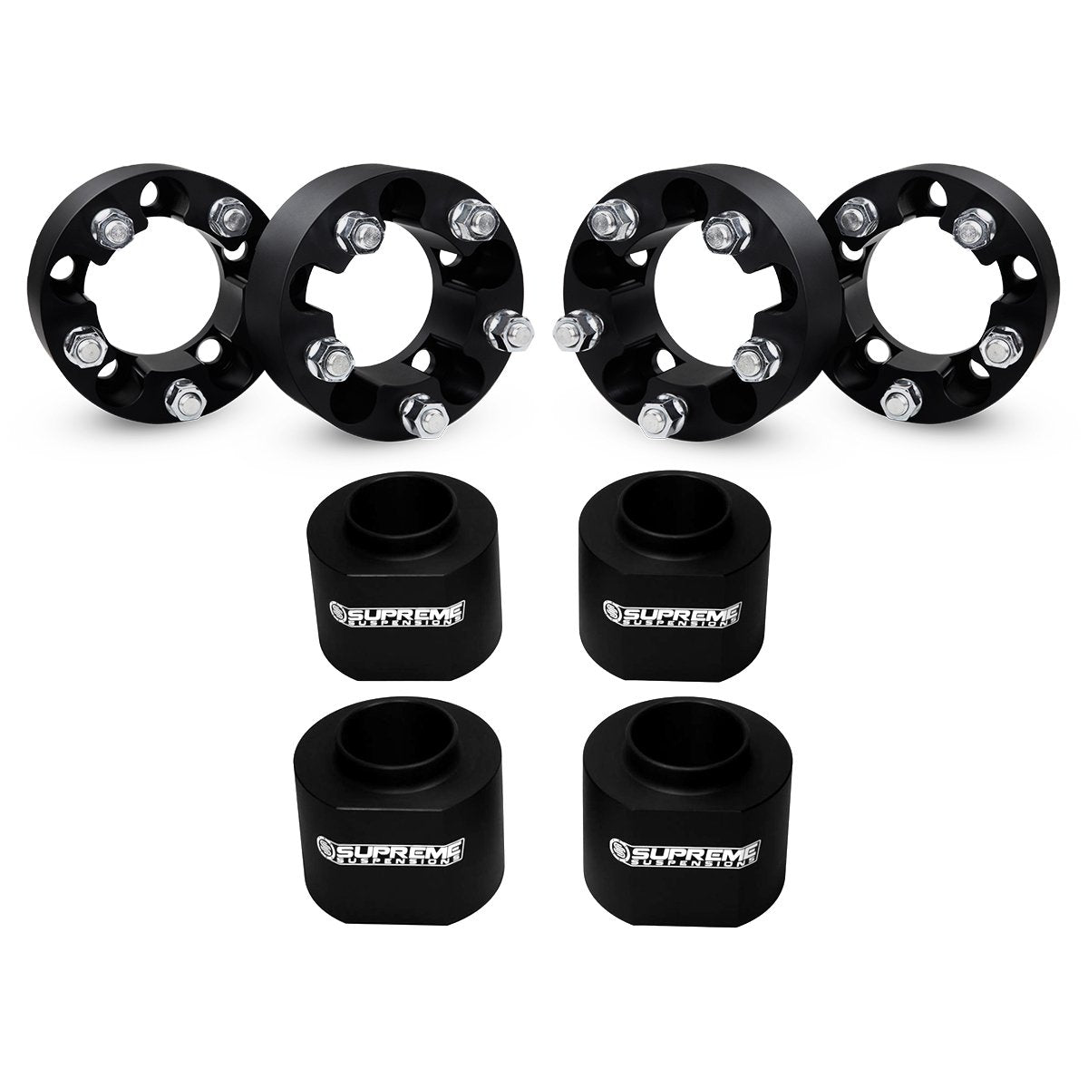 1997-2006 Jeep Wrangler TJ Full Suspension Lift Kit & Wheel Spacers 2WD 4WD Front Lift 2" + Rear Lift 2"