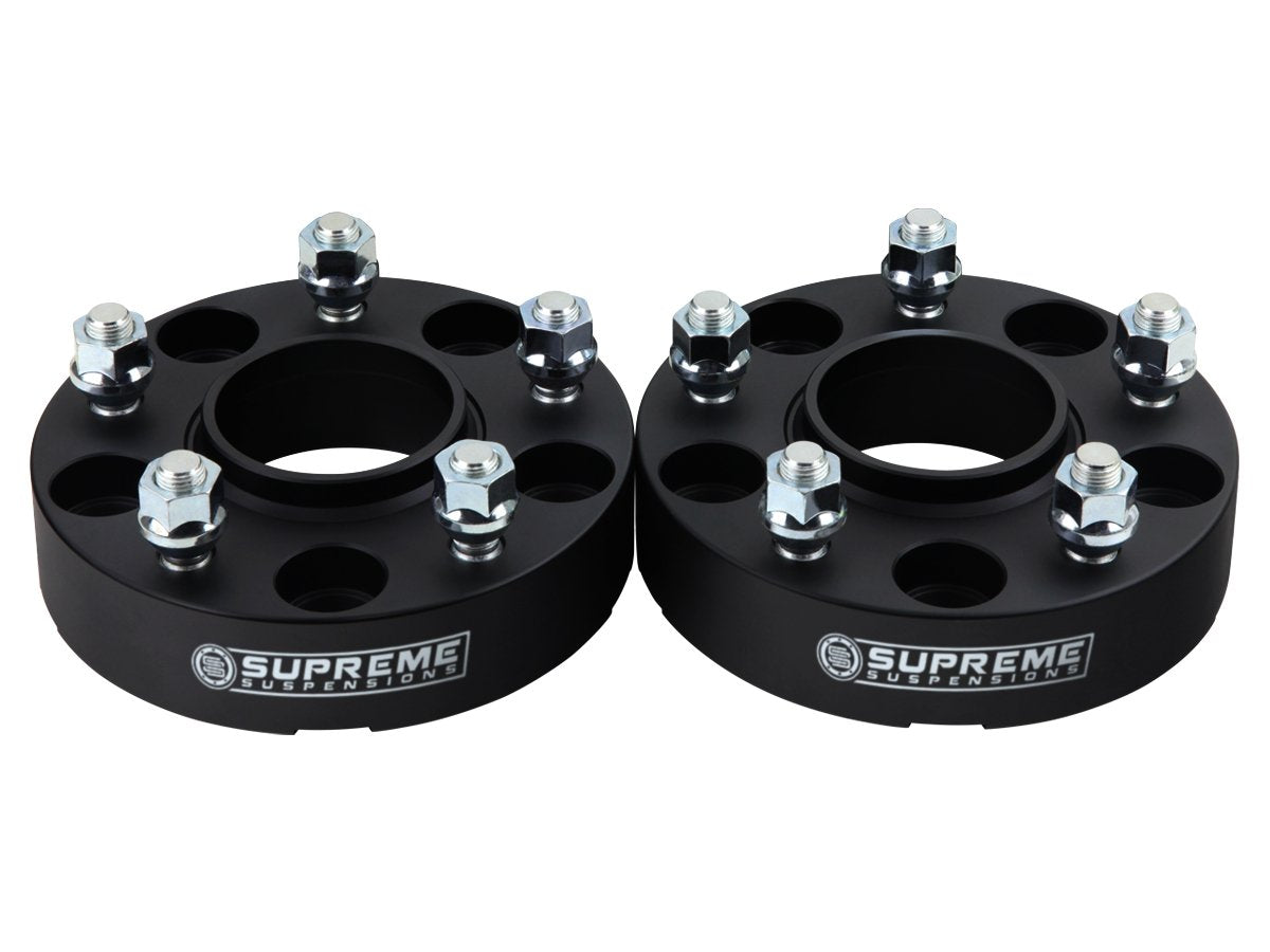 2007-2018 Jeep Wrangler JK 2wd 4wd Wheel Spacers (Hub Centric) Black (x2) Piece 2" Spacer