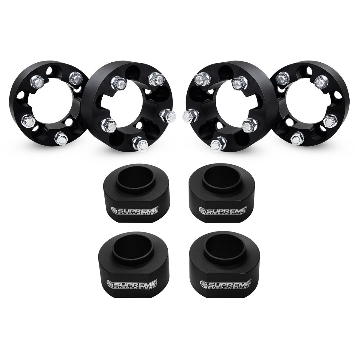 1993-1998 Jeep Grand Cherokee ZJ Full Suspension Lift Kit & Wheel Spacers 2WD 4WD Front Lift 1.5" + Rear Lift 1.5" Wheelspacer 2"