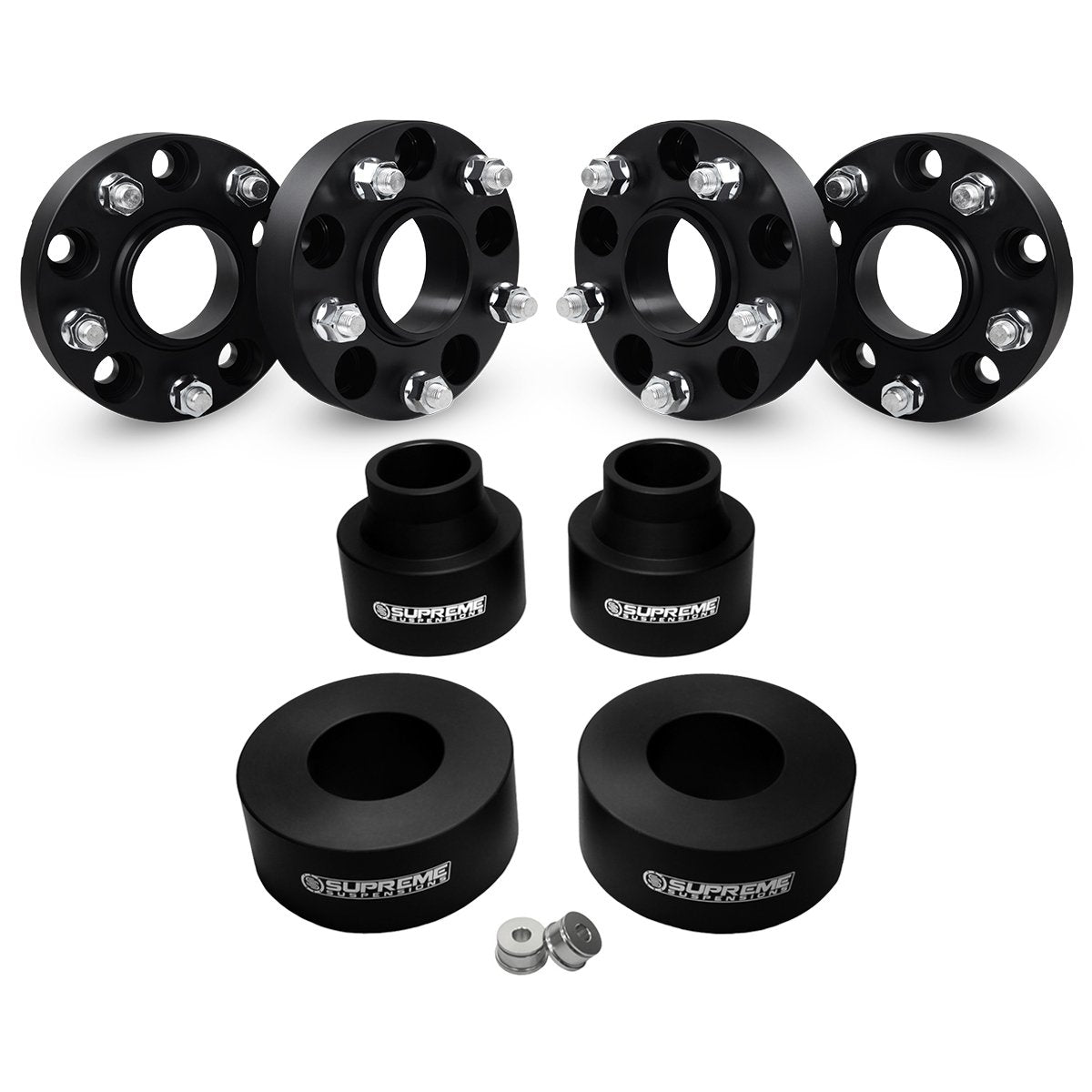 1999-2004 Jeep Grand Cherokee WJ Full Suspension Lift Kit & Wheel Spacers Front Lift 2" + Rear Lift 2"