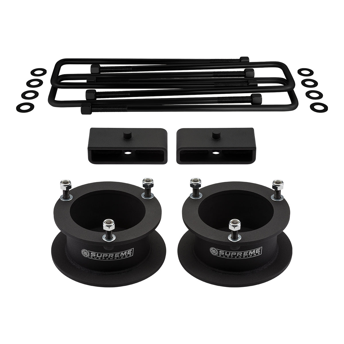 1994-2001 Dodge Ram 1500 Full Suspension Lift Kit 4WD 4x4 Front Lift 2" + Rear Lift 1.5"