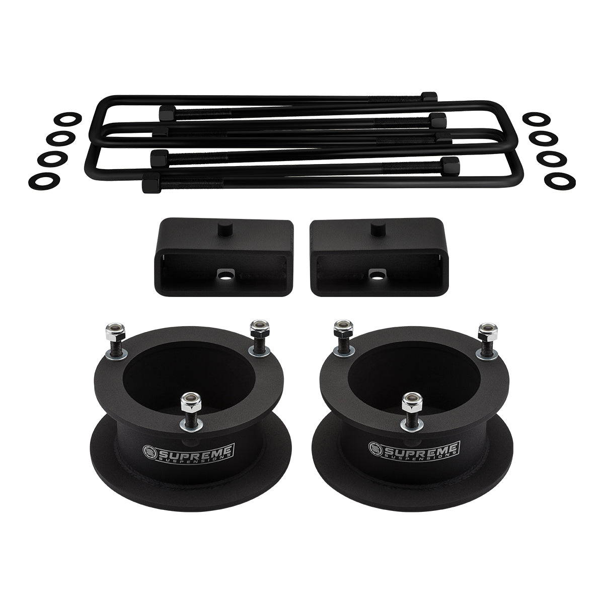 1994-2001 Dodge Ram 1500 Full Suspension Lift Kit 4WD 4x4 Front Lift 2" + Rear Lift 2"