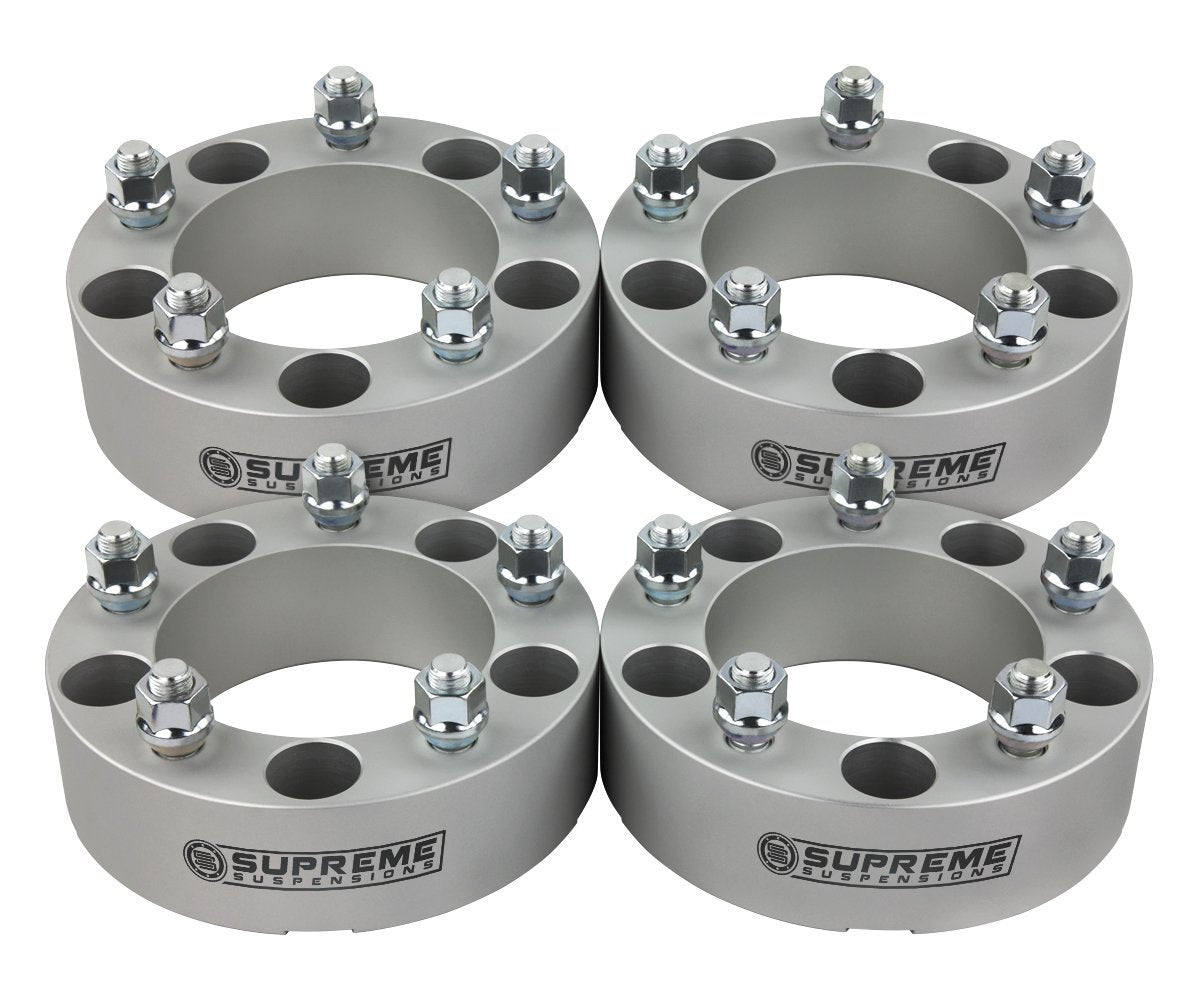 1994-2001 Dodge Ram 1500 2" Wheel Spacers Silver (x4) Piece