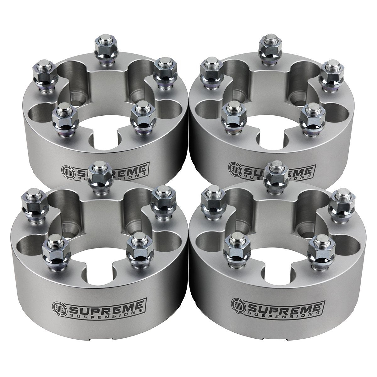 1994-2009 Mazda B-Series Pickup 2wd 4wd Wheel Spacers Silver (x4) Piece 1" Spacer