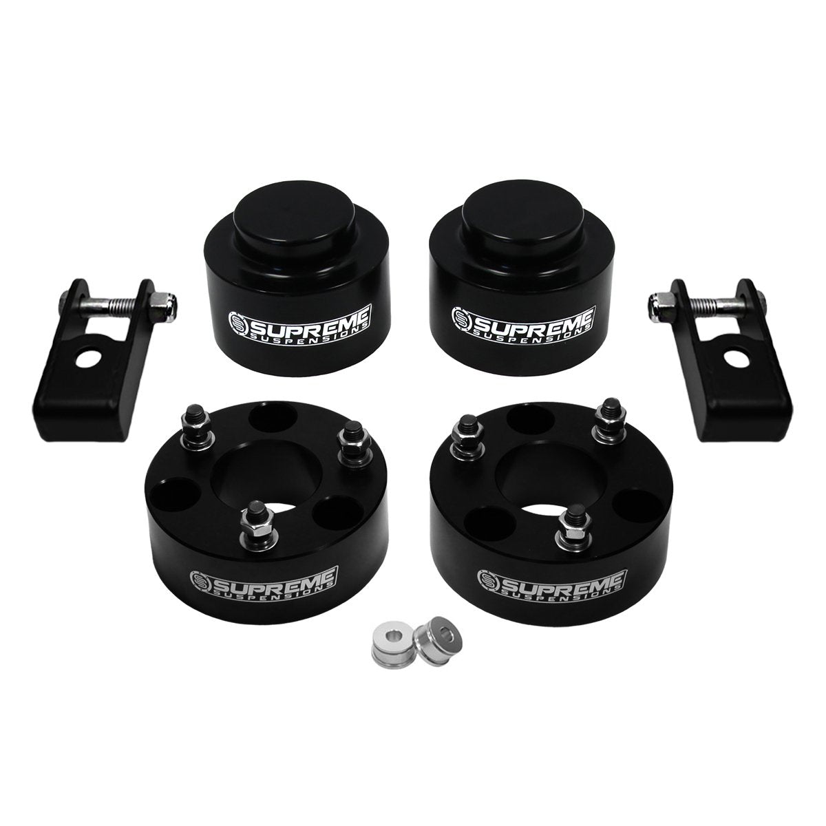 2007-2014 Cadillac Escalade Full Suspension Lift Kit & Rear Shock Extenders 2WD 4WD Front Lift 2" + Rear Lift 1"