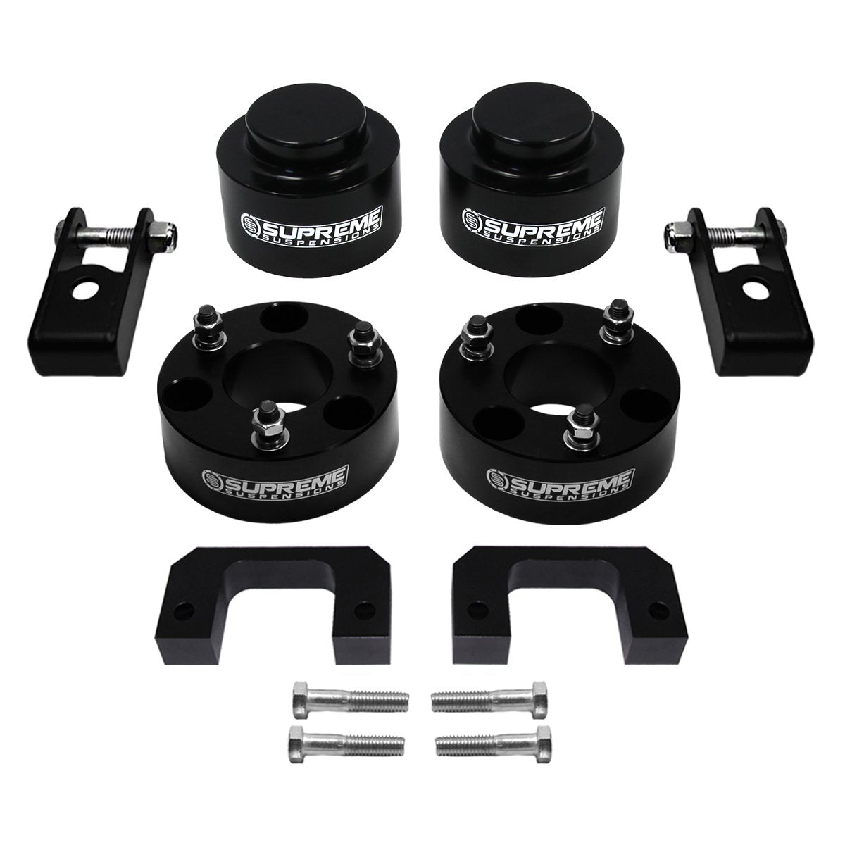 2007-2014 Cadillac Escalade Full Suspension Lift Kit & Rear Shock Extenders 2WD 4WD Front Lift 3.5" + Rear Lift 1.5"