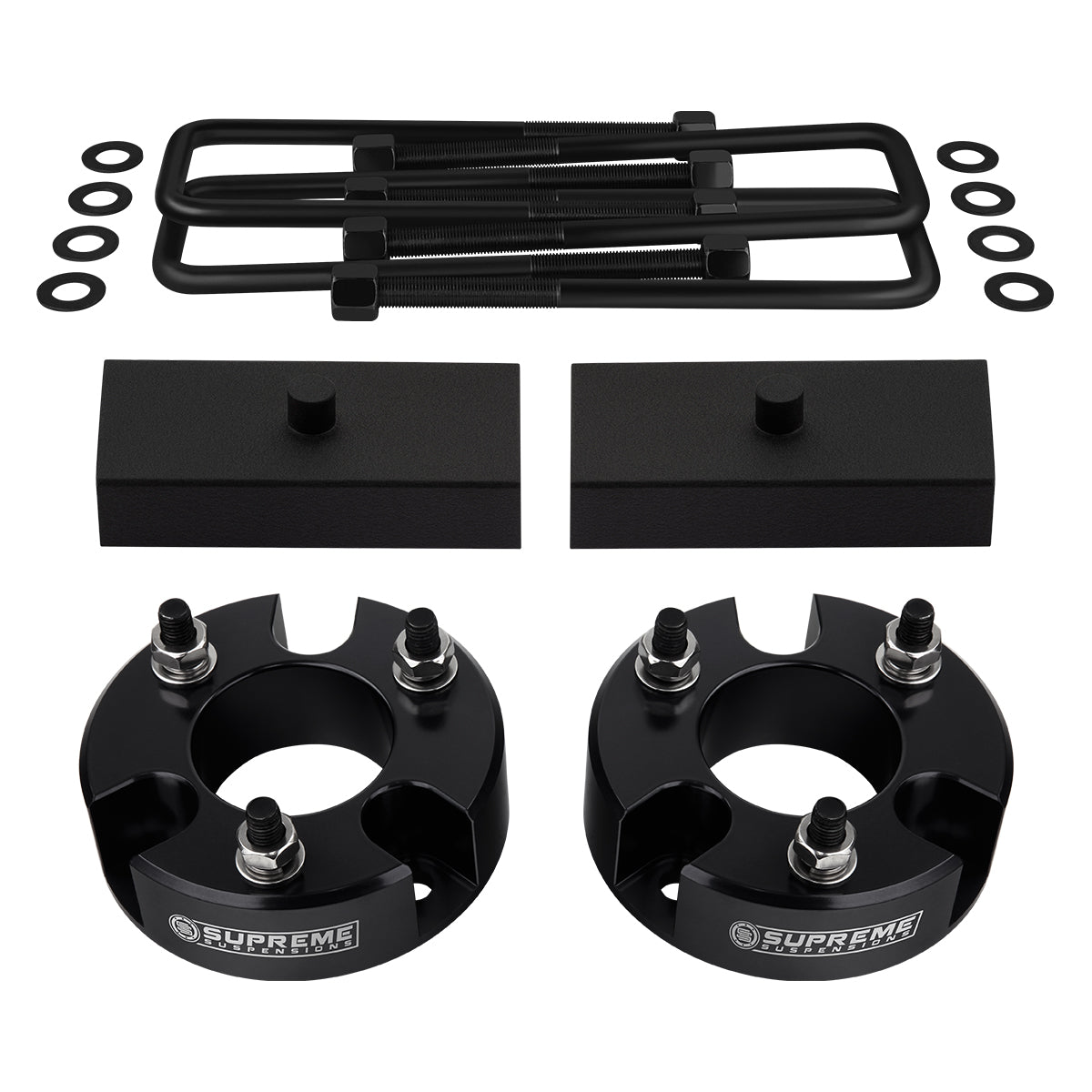 2009-2012 Suzuki Equator Full Suspension Lift Kit 2WD 4WD Front Lift 2" + Rear Lift 1"