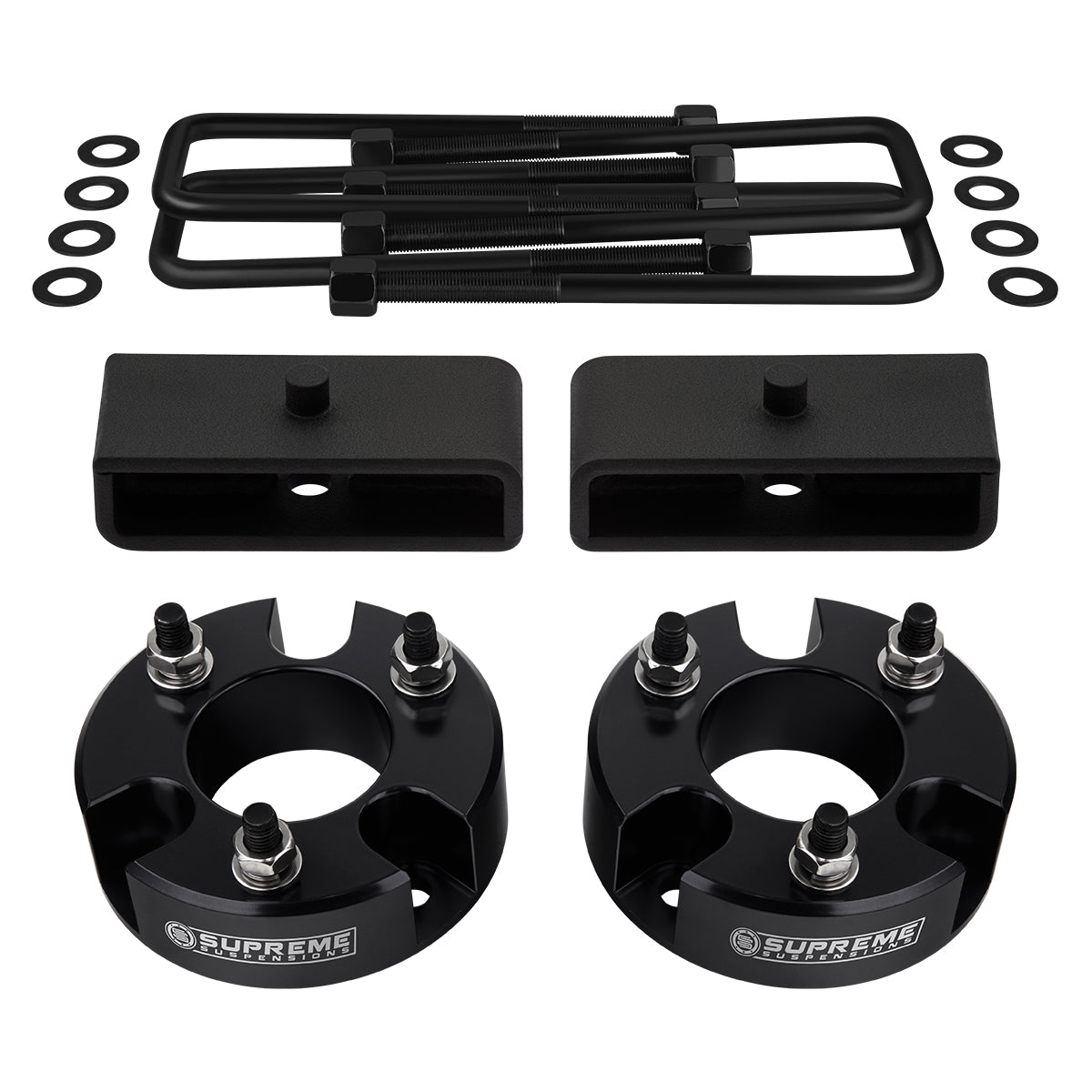 2009-2012 Suzuki Equator Full Suspension Lift Kit 2WD 4WD Front Lift 2" + Rear Lift 1.5"