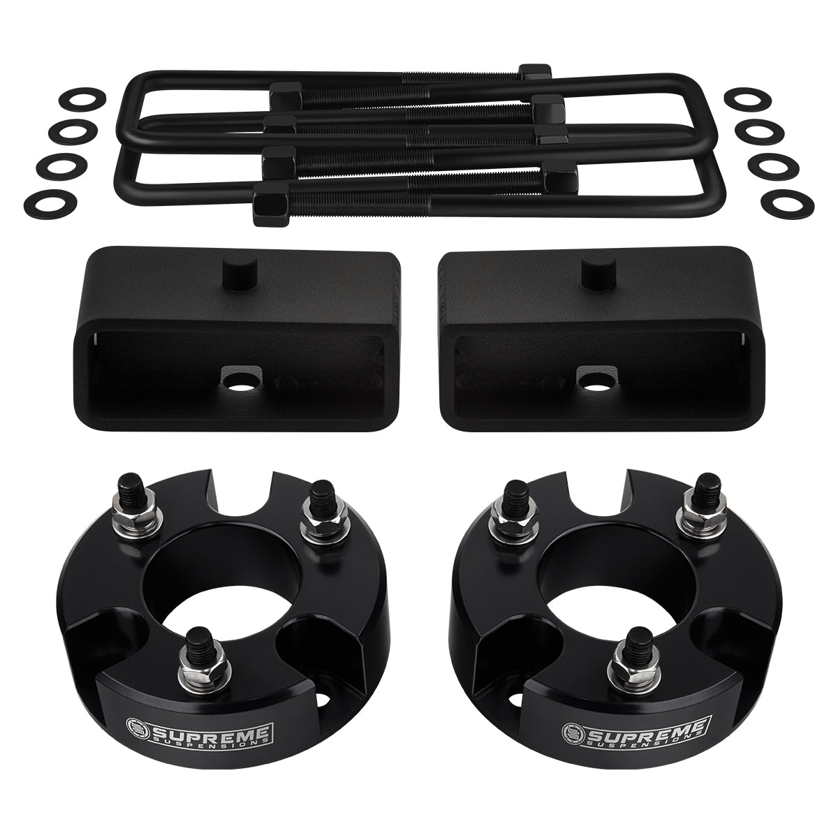 2009-2012 Suzuki Equator Full Suspension Lift Kit 2WD 4WD Front Lift 2" + Rear Lift 2"