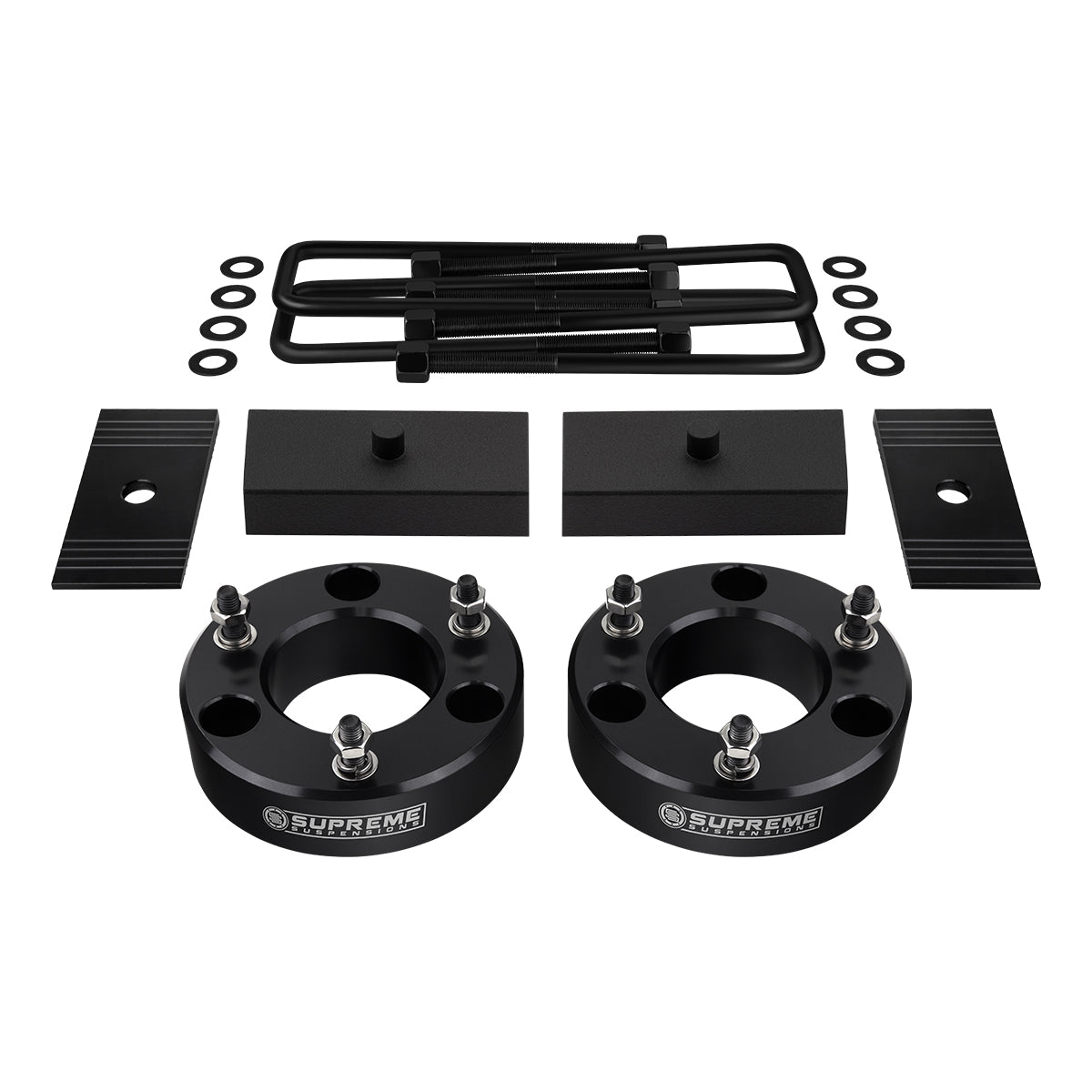 2004-2022 Nissan Titan Full Suspension Lift Kit with Axle Shims 2WD 4WD Front Lift 2" + Rear Lift 1"