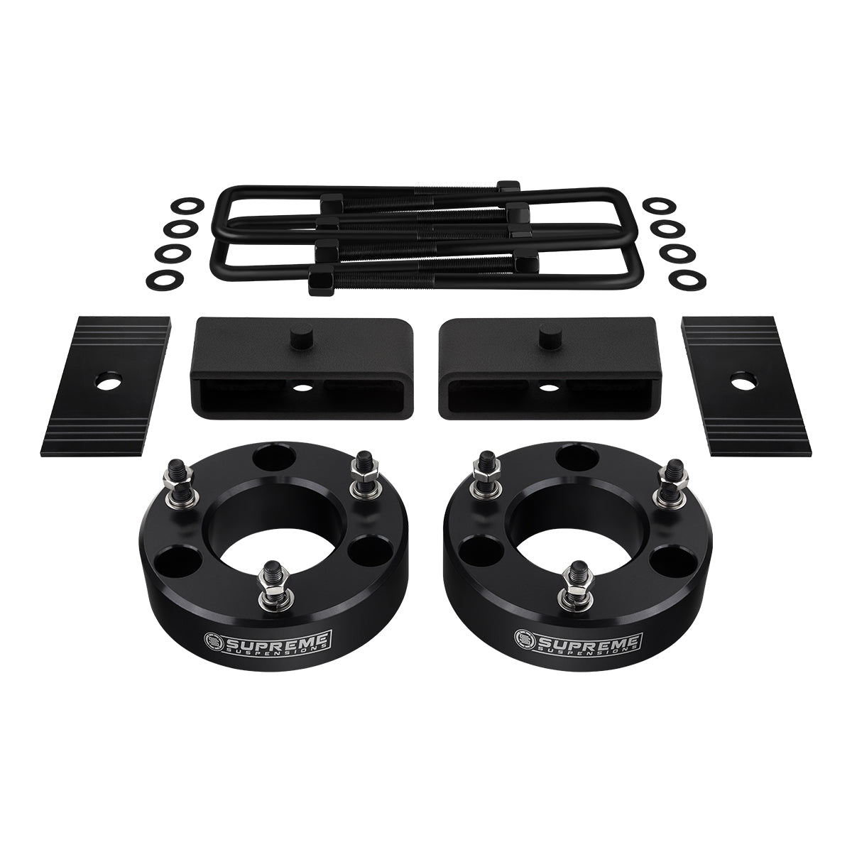 2004-2022 Nissan Titan Full Suspension Lift Kit with Axle Shims 2WD 4WD Front Lift 2" + Rear Lift 1.5"