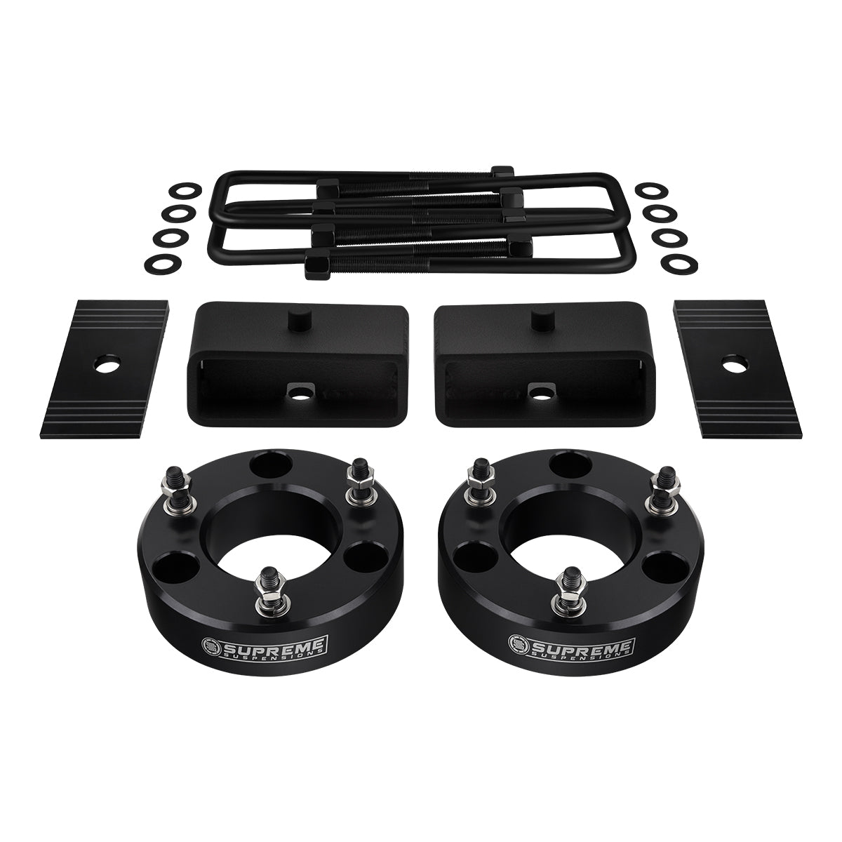 2004-2022 Nissan Titan Full Suspension Lift Kit with Axle Shims 2WD 4WD Front Lift 2" + Rear Lift 2"