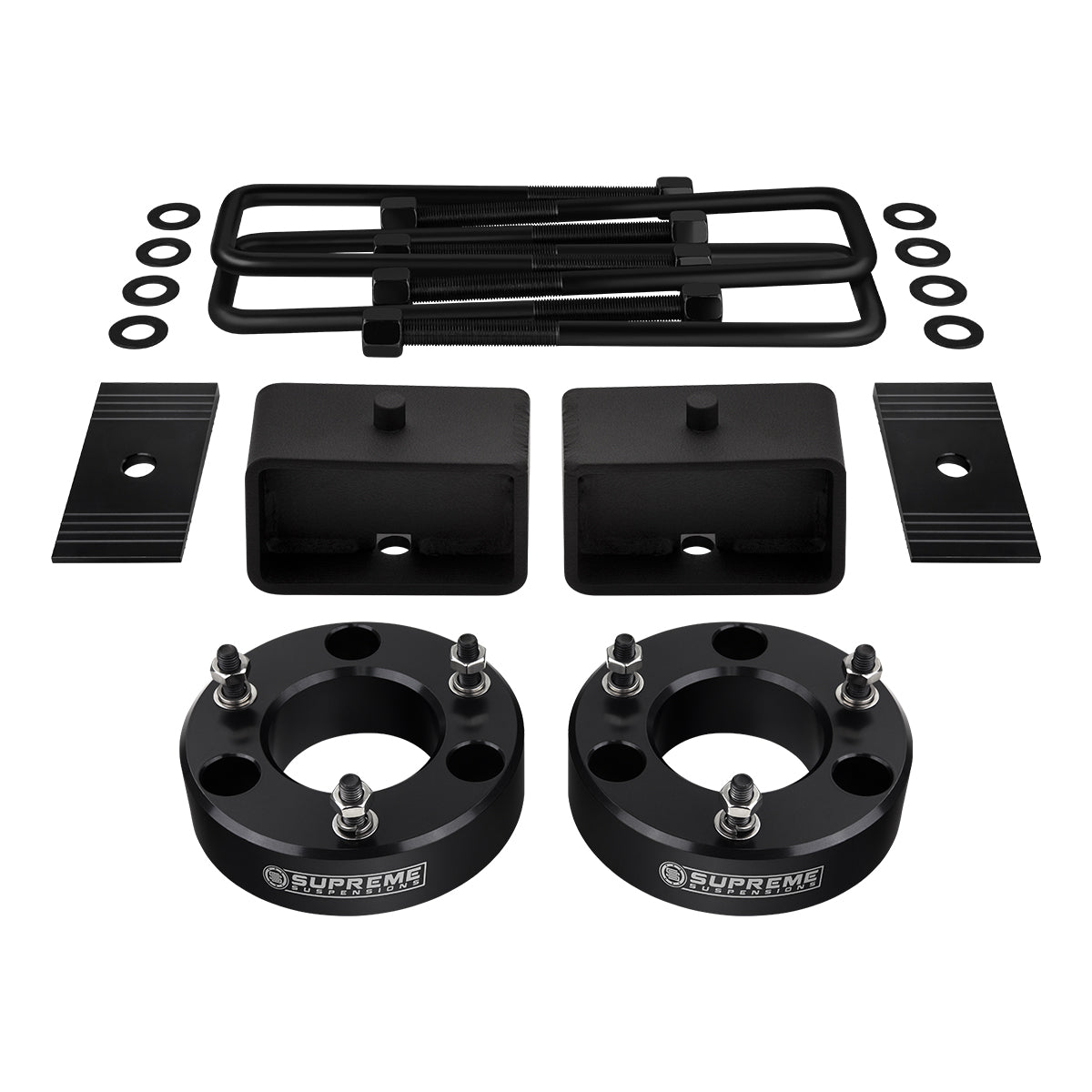 2004-2022 Nissan Titan Full Suspension Lift Kit with Axle Shims 2WD 4WD Front Lift 3" + Rear Lift 3"