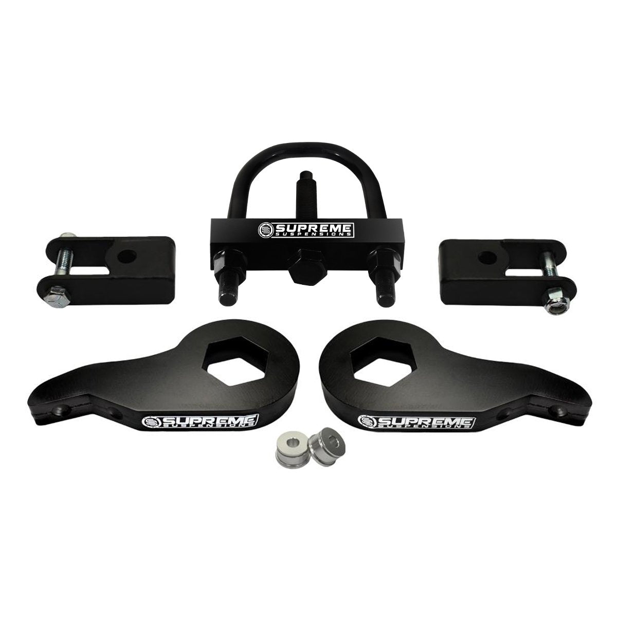 2000-2006 GMC Yukon 1500 Front Suspension Lift Kit w/ Shock Extenders & Install Tool 4WD 4x4