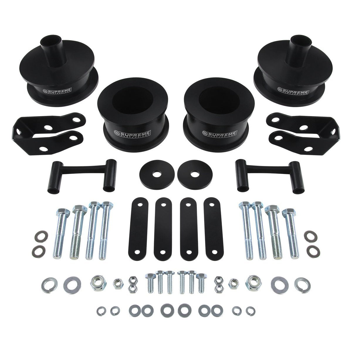 2007-2018 Jeep Wrangler JK Full Coil Spacer Lift Kit 2WD 4WD Front and + Rear 2"