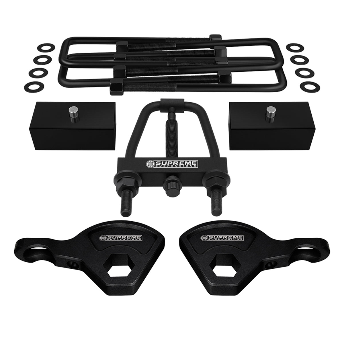 1987-2004 Dodge Dakota Full Suspension Lift Kit & Install Tool 4WD 4x4 (8.25" Rear Axle) Front Lift 1" - 3" + Rear Lift 1.5"