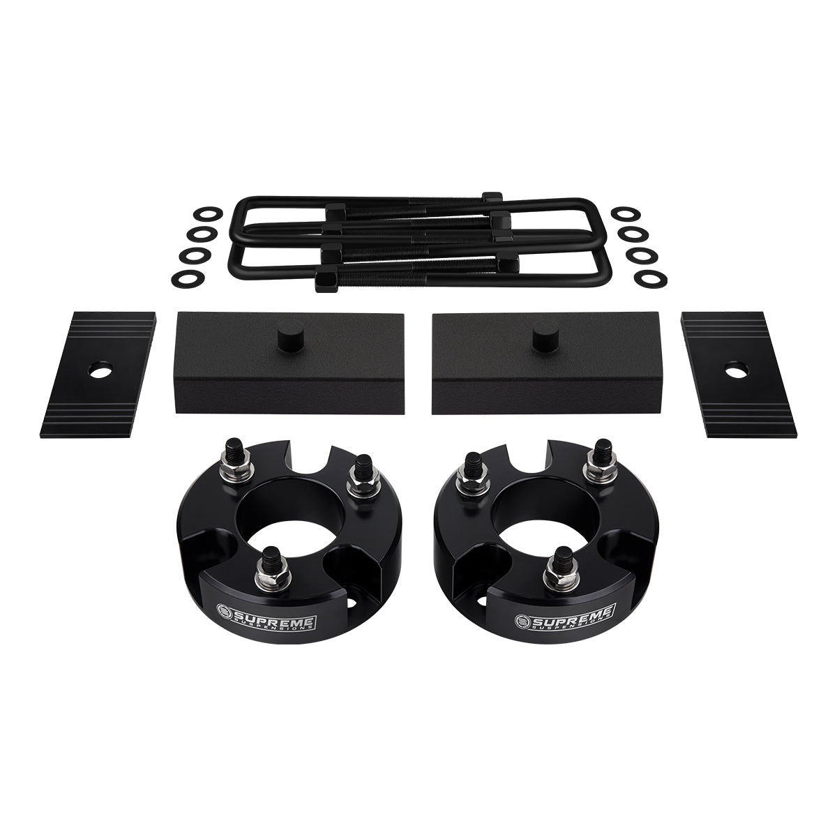 2005-2022 Nissan Frontier Full Suspension Lift Kit & Shims 2WD 4WD Front Lift 2" + Rear Lift 1"