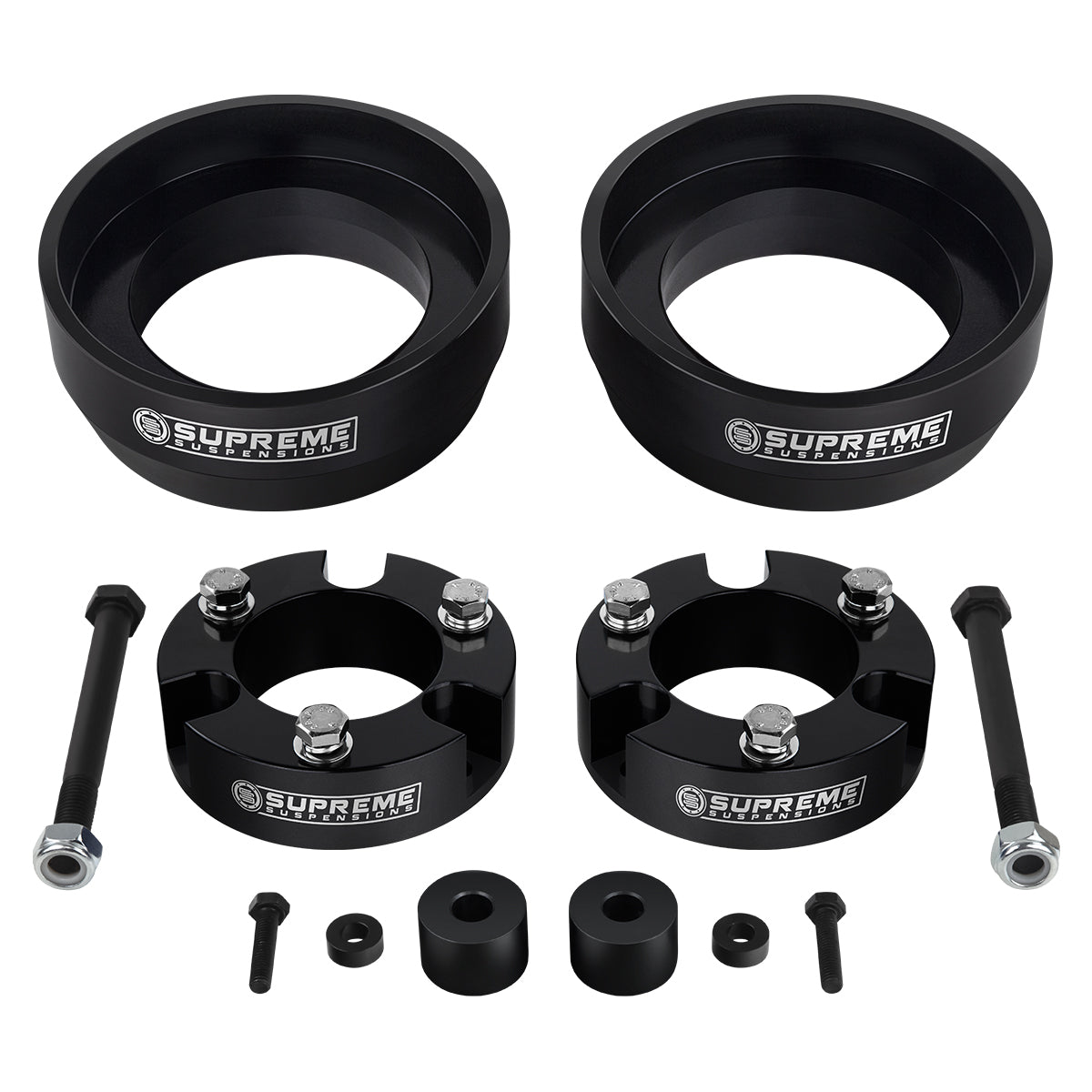 2007-2015 Toyota FJ Cruiser Full Suspension Lift Kit & Differential Drop 4WD 4x4 Front Lift 2" + Rear Lift 3"