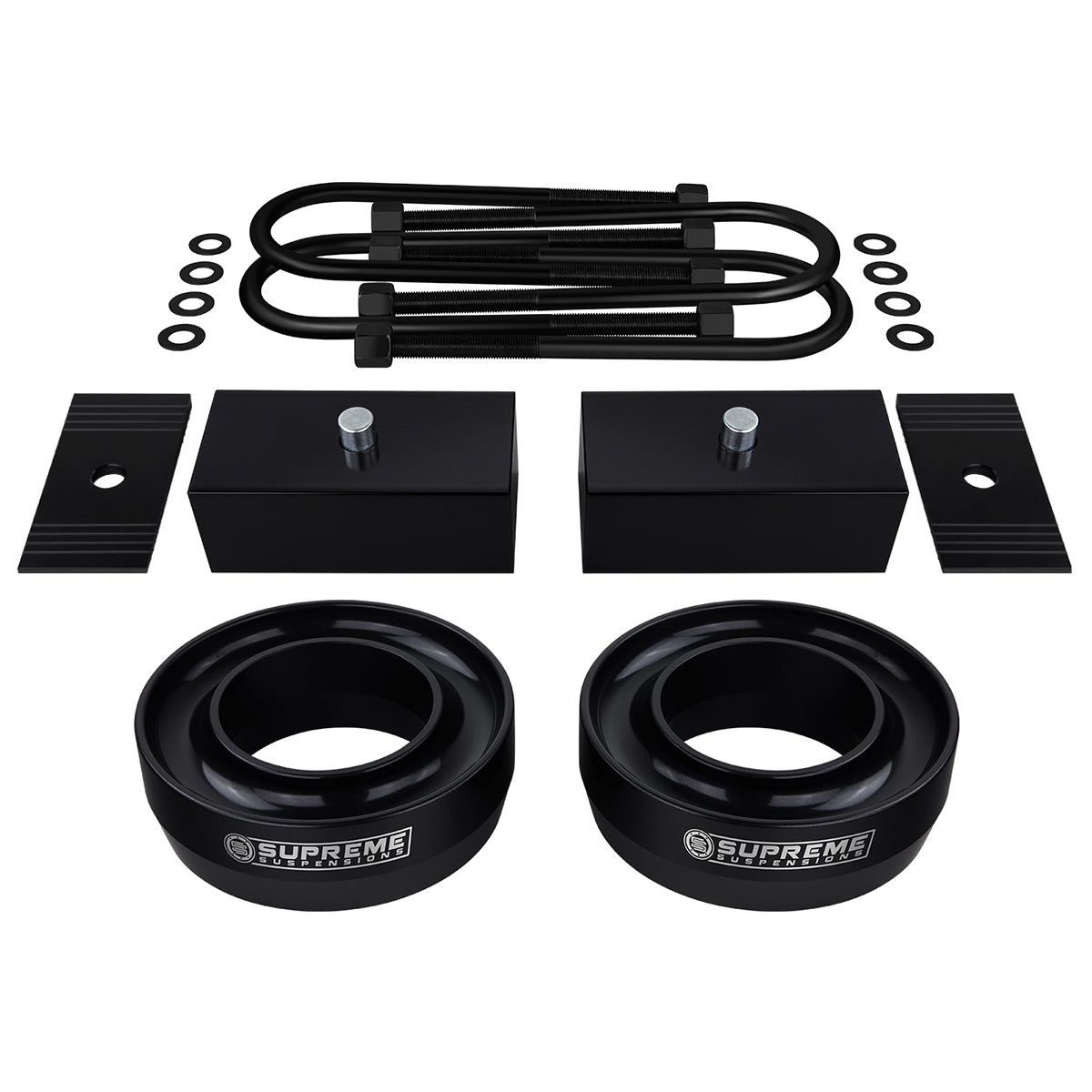 2002-2008 Dodge Ram 1500 Full Suspension Lift Kit & Shims 2WD 4x2 Front Lift 2.5" + Rear Lift 1"