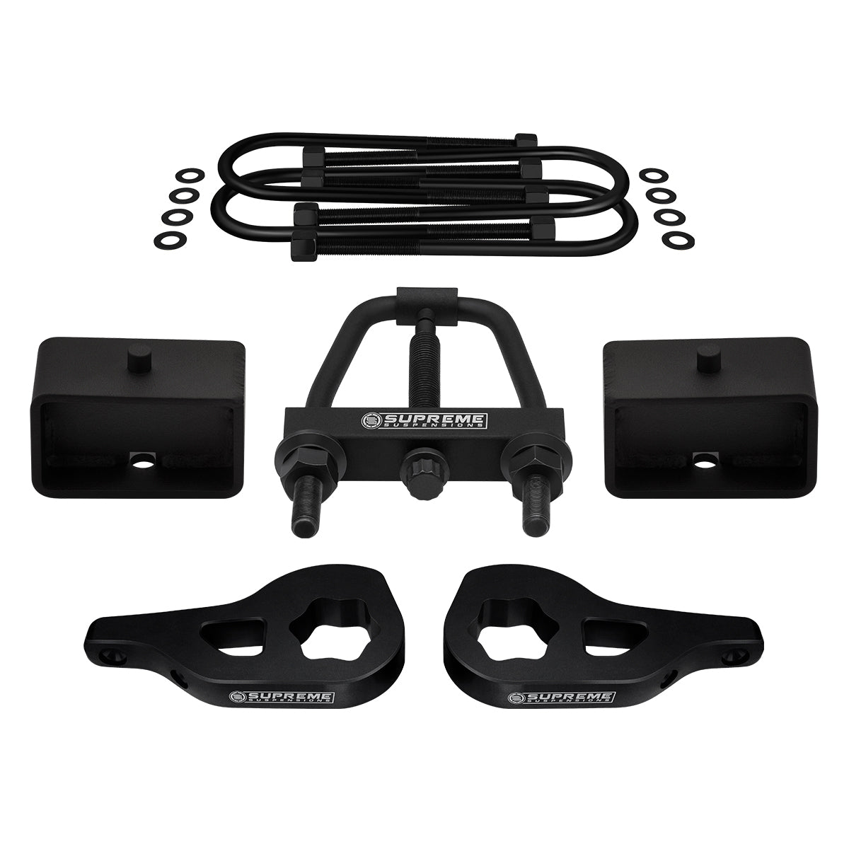 2002-2005 Dodge Ram 1500 Full Suspension Lift Kit & Install Tool 4WD 4x4 Front Lift 1" - 3" + Rear Lift 3"