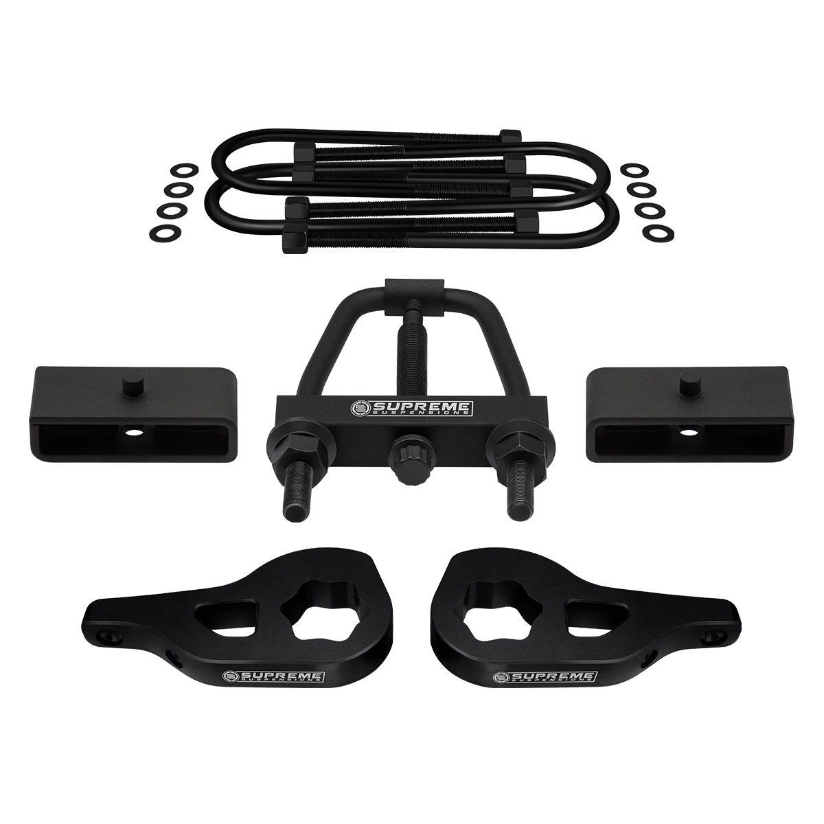 2002-2005 Dodge Ram 1500 Full Suspension Lift Kit & Install Tool 4WD 4x4 Front Lift 1" - 3" + Rear Lift 1.5"