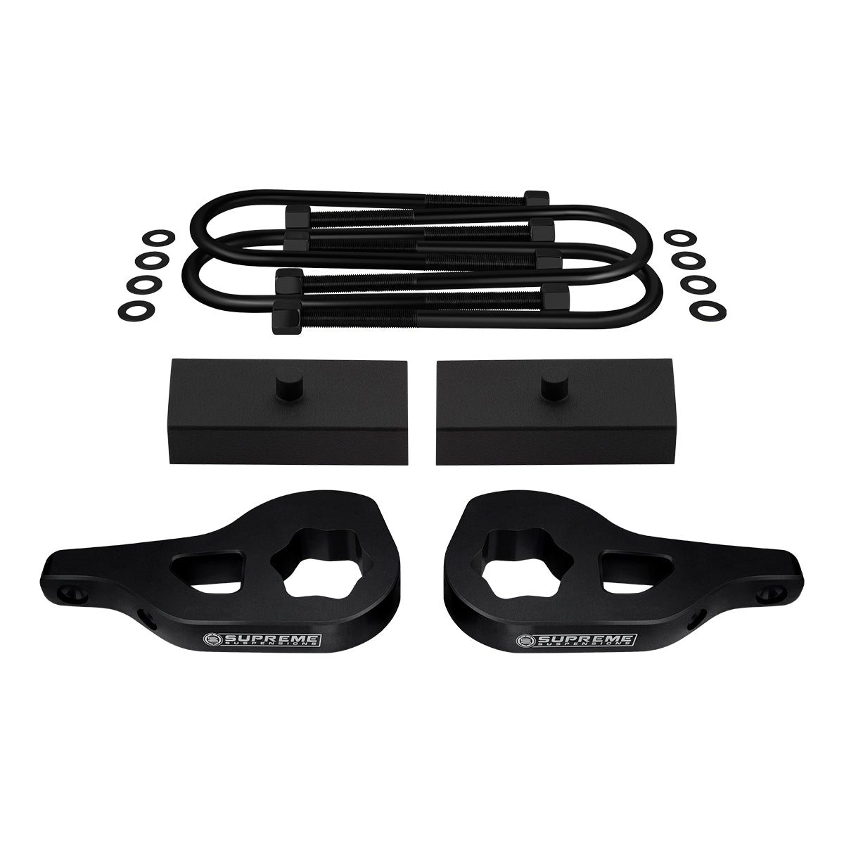 2002-2005 Dodge Ram 1500 Full Suspension Lift Kit 4WD 4x4 Front Lift 1" - 3" + Rear Lift 1"