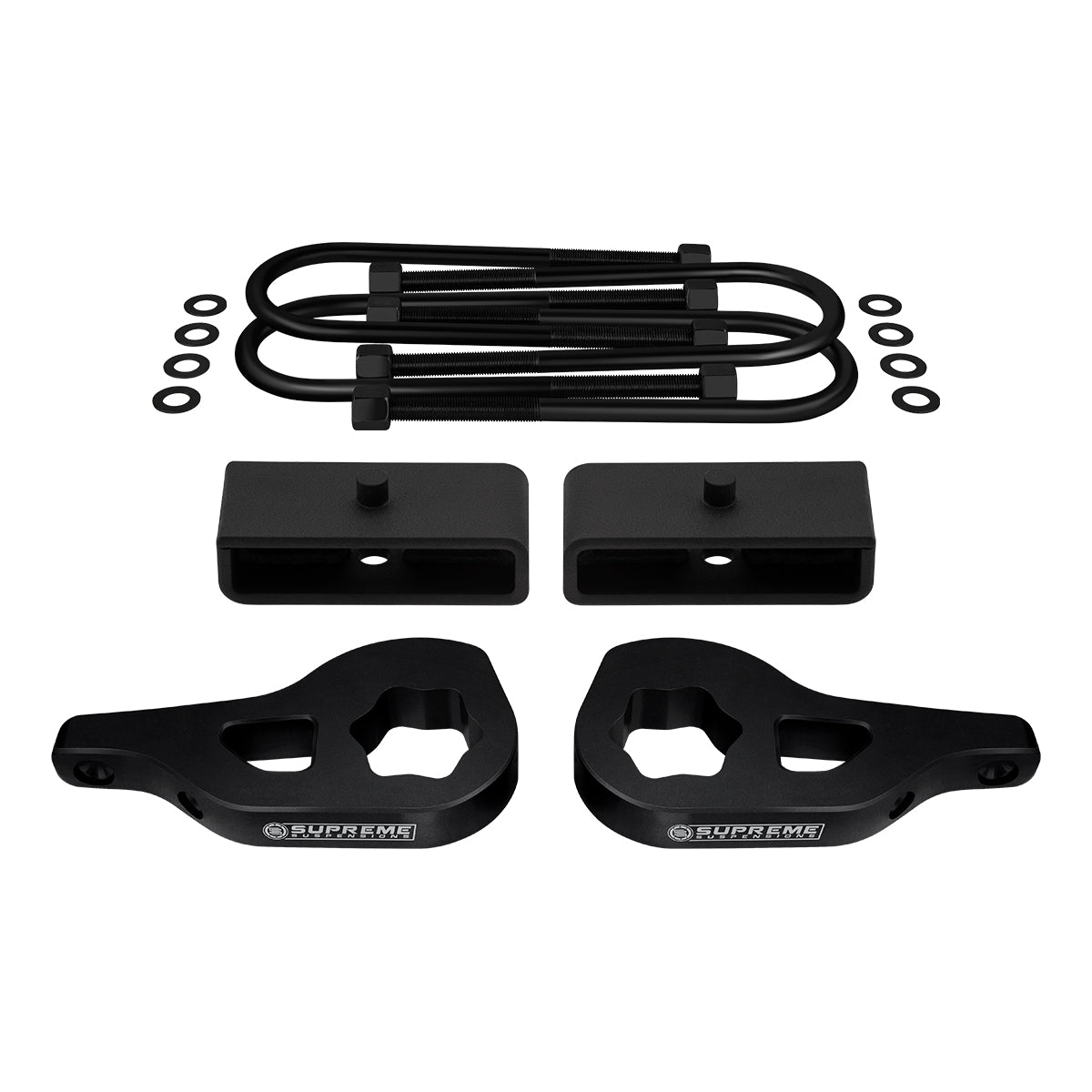 2002-2005 Dodge Ram 1500 Full Suspension Lift Kit 4WD 4x4 Front Lift 1" - 3" + Rear Lift 1.5"