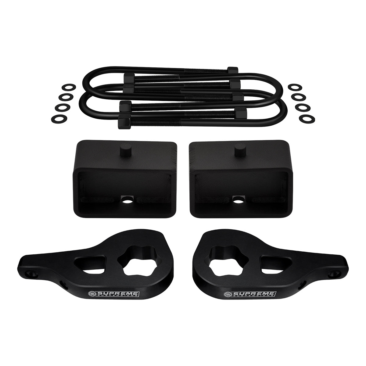 2002-2005 Dodge Ram 1500 Full Suspension Lift Kit 4WD 4x4 Front Lift 1" - 3" + Rear Lift 3"