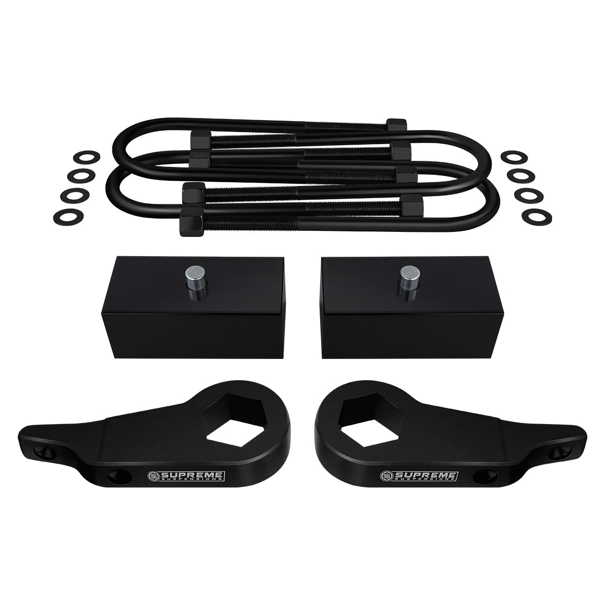 1998-2012 Ford Ranger Full Suspension Lift Kit 4WD 4x4 Front Lift 1" - 3" + Rear Lift 1.5"