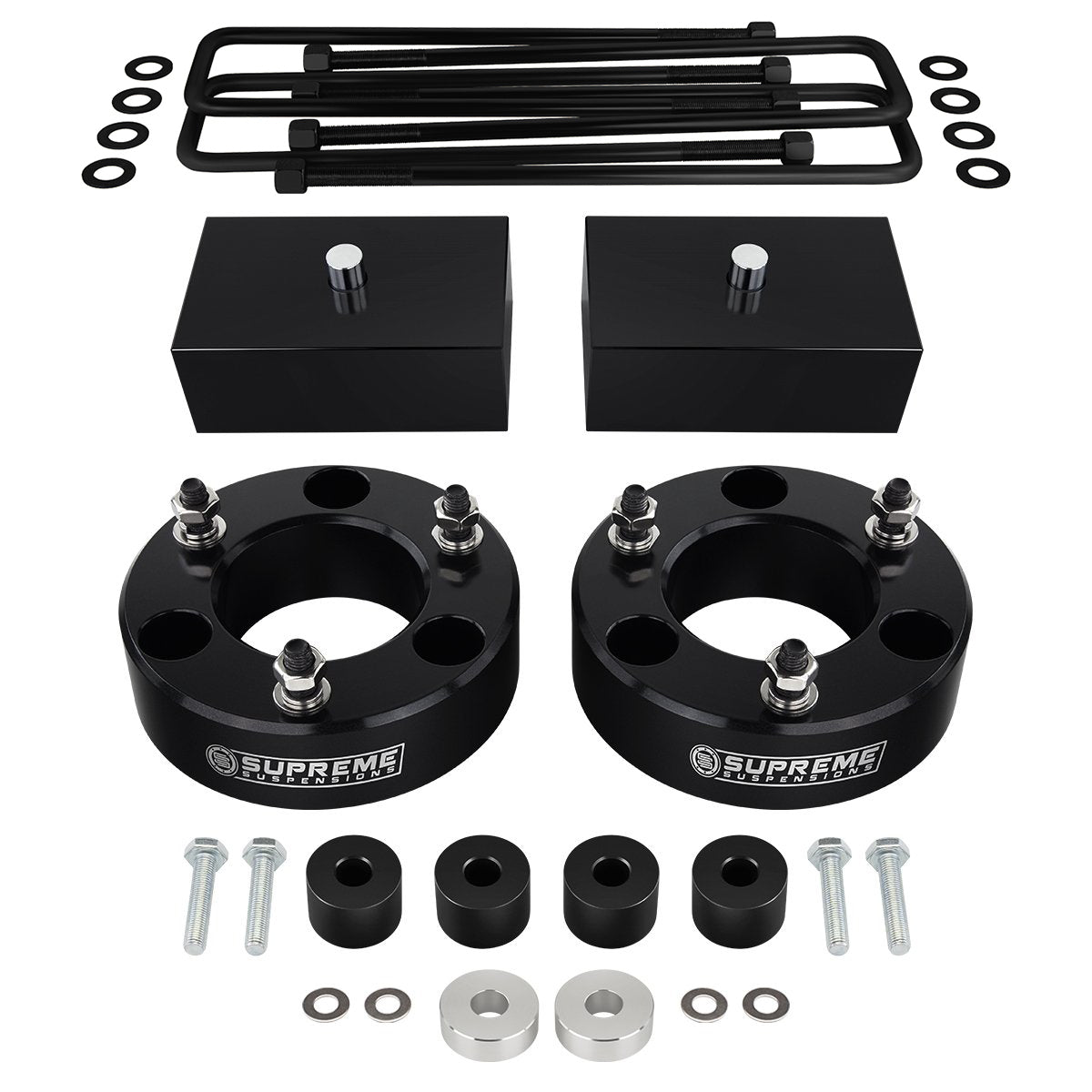 2012-2019 Nissan NV3500 Full Suspension Lift Kit & Sway Bar Link Extenders 2WD Front Lift 3" + Rear Lift 2"