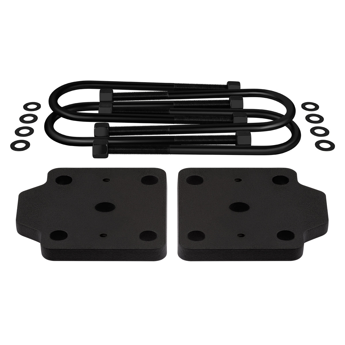 1999-2006 Toyota Tundra U-Bolt Flip Striker Plates with 5/8" U-Bolts Kit 2WD 4WD + Rear - Stock