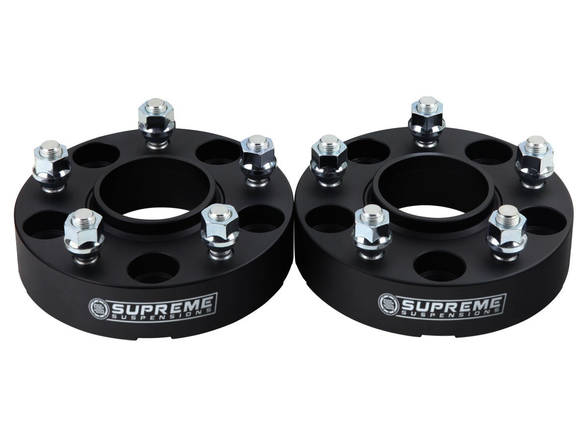 1984-2001 Jeep Cherokee XJ Wheel Spacers 2WD 4WD Black (x2) Piece 1.5" Spacer