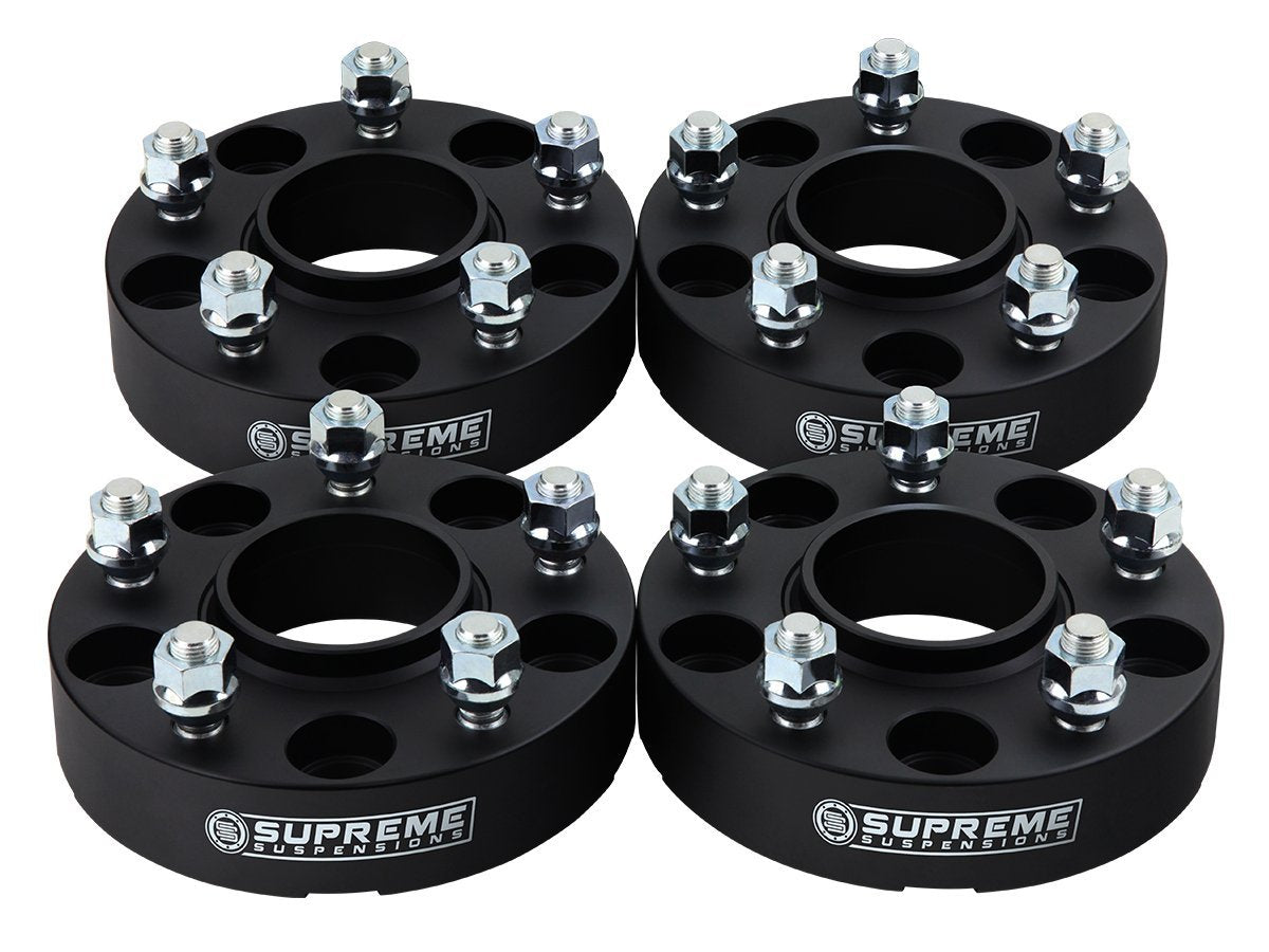 1984-2001 Jeep Cherokee XJ Wheel Spacers 2WD 4WD Black (x4) Piece 1.5" Spacer