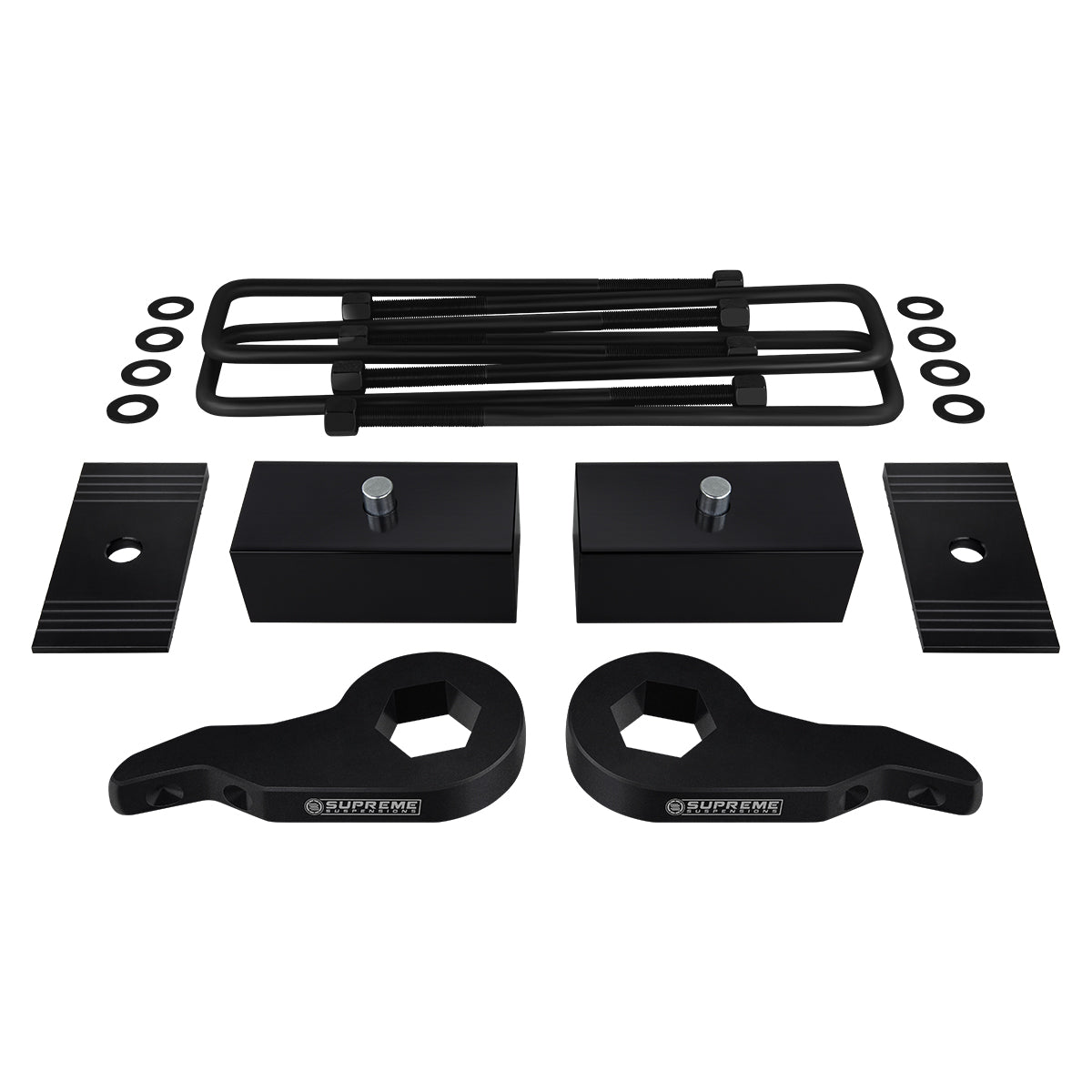 1999-2007(Classic) GMC Sierra 1500 Front Suspension Lift Kit & Shims 4WD 4x4 Front Lift 1" - 3" + Rear Lift 1.5"