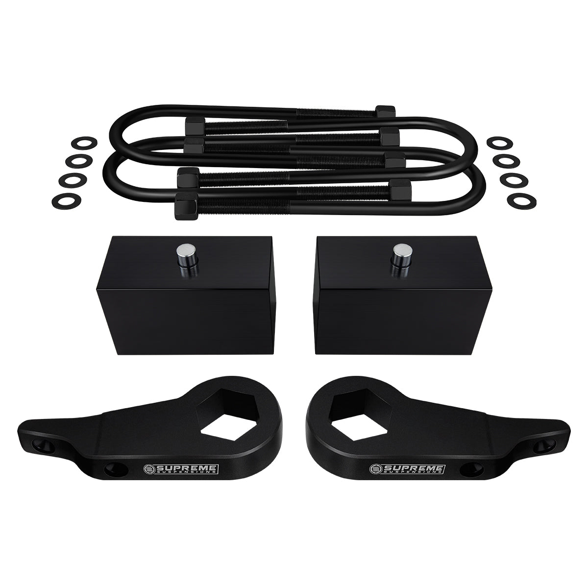 1998-2012 Ford Ranger Full Suspension Lift Kit 4WD 4x4 Front Lift 1" - 3" + Rear Lift 3"