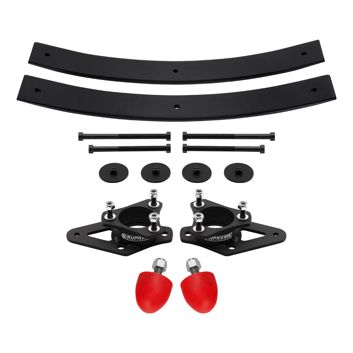 2005-2020 Nissan Frontier 3" Front + 1.5-2" Rear Suspension Lift Kit 2WD 4WD / Bump Stops Included